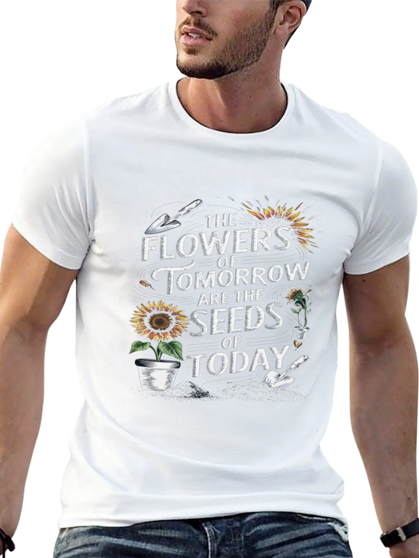 Gardening T-Shirt: The Flowers of Tomorrow