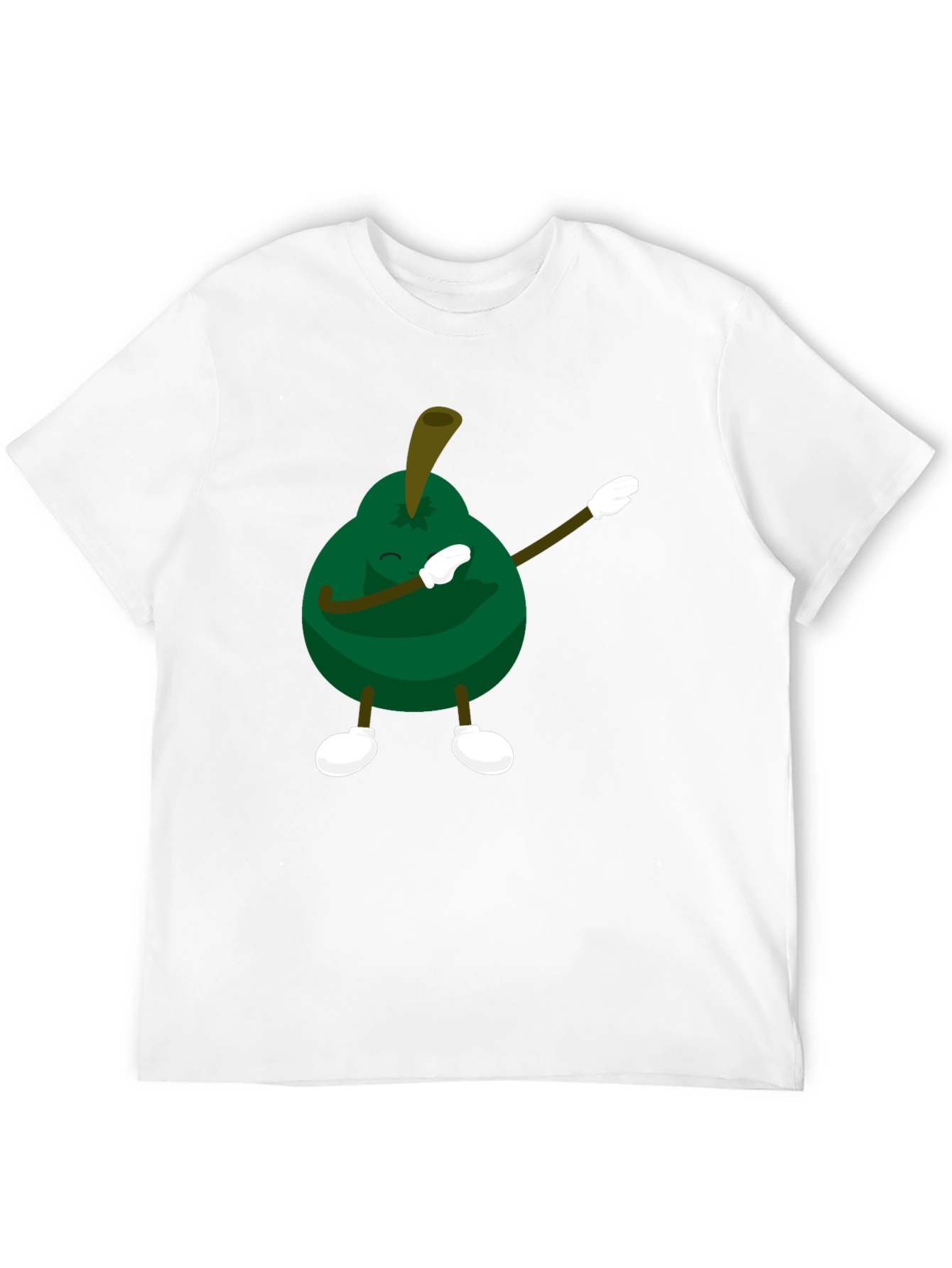 Dabbing Avocado Black T-Shirt