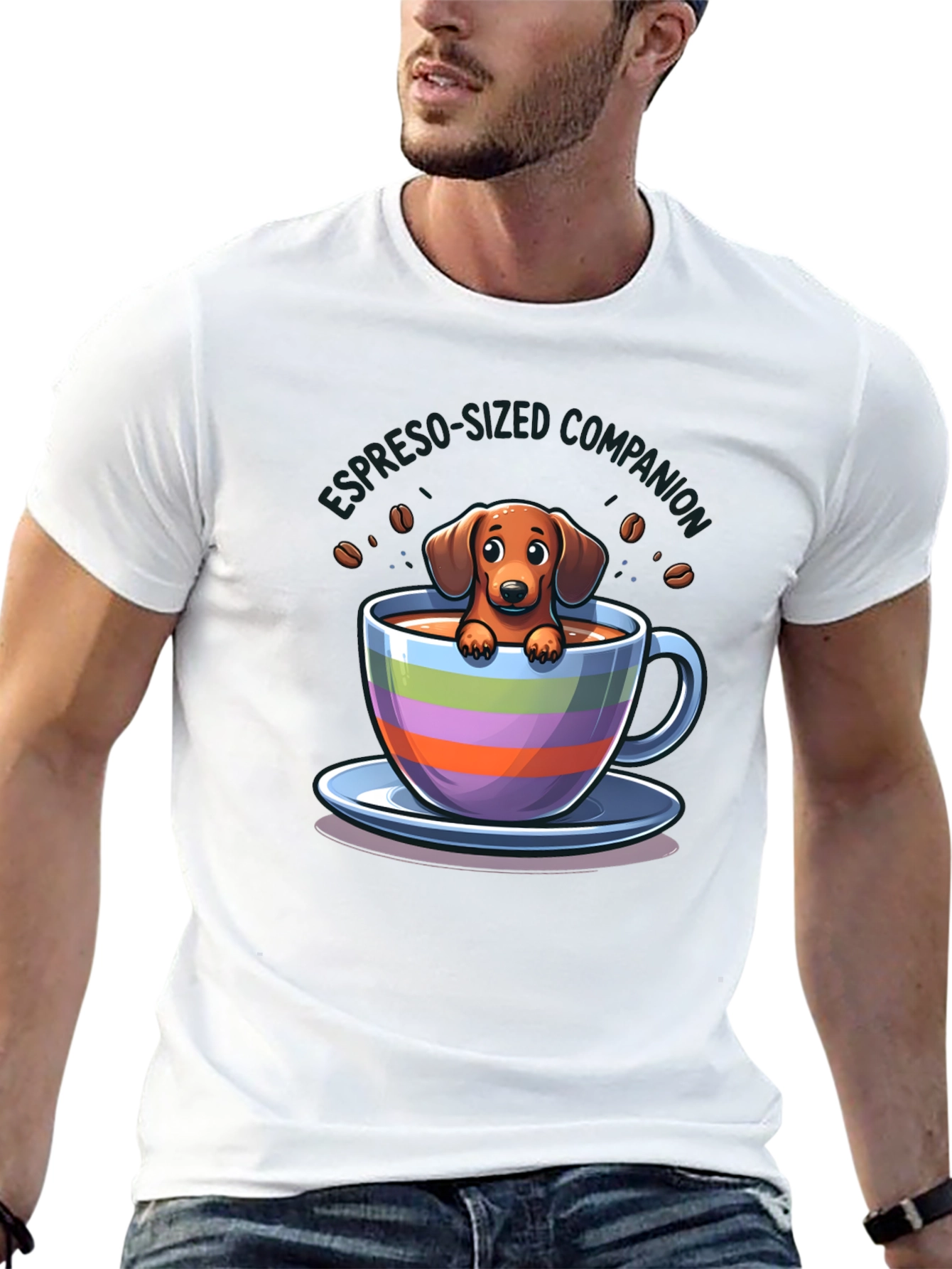 Espresso Dachshund T-Shirt
