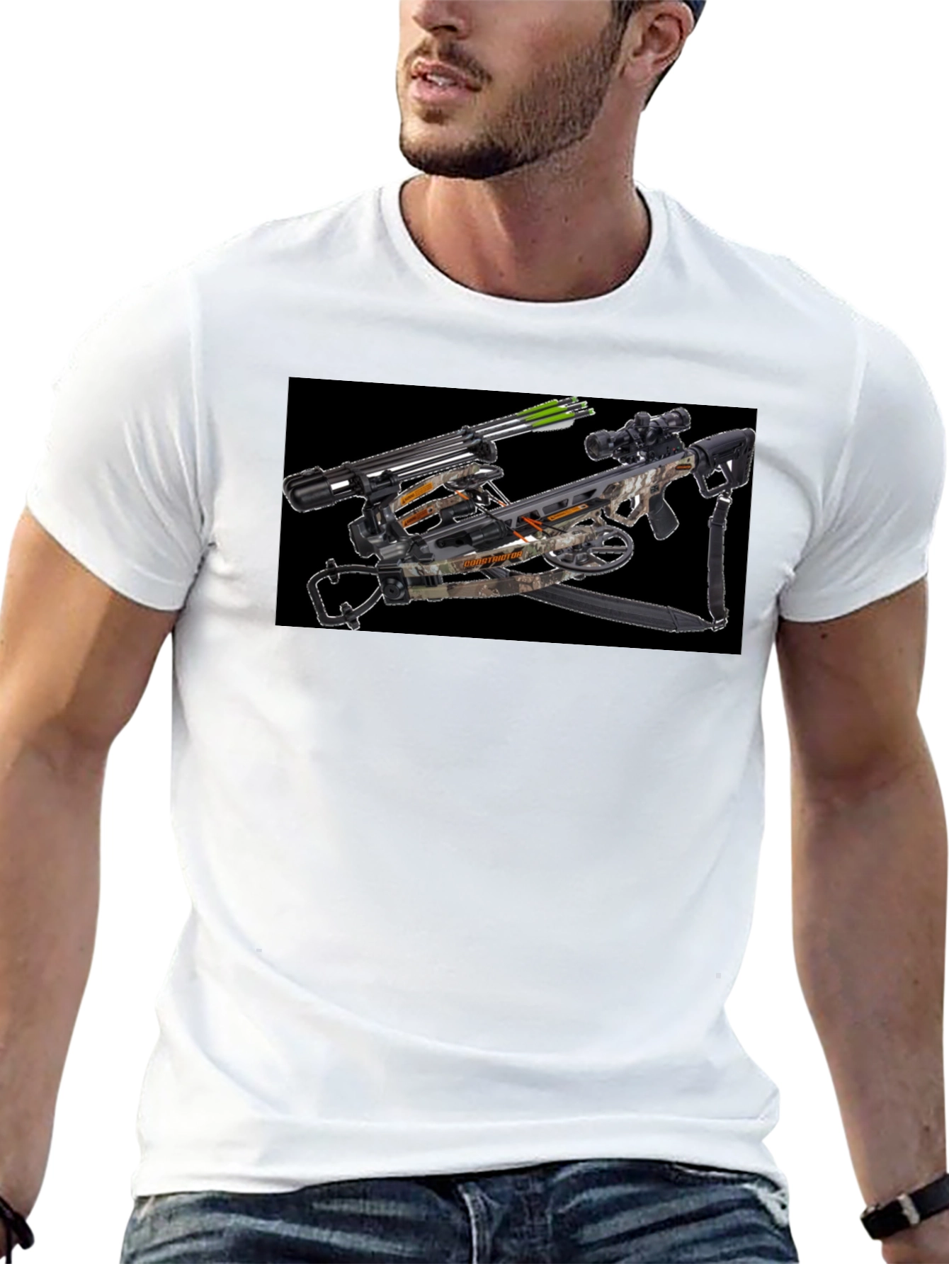 Crossbow T-Shirt - Hunter Design