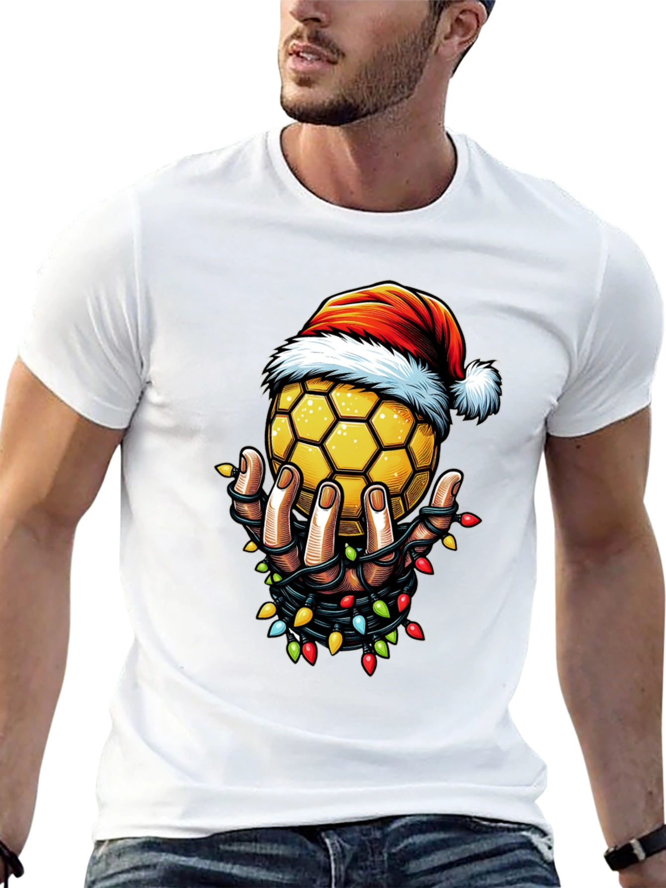 Festive Handball Christmas T-Shirt
