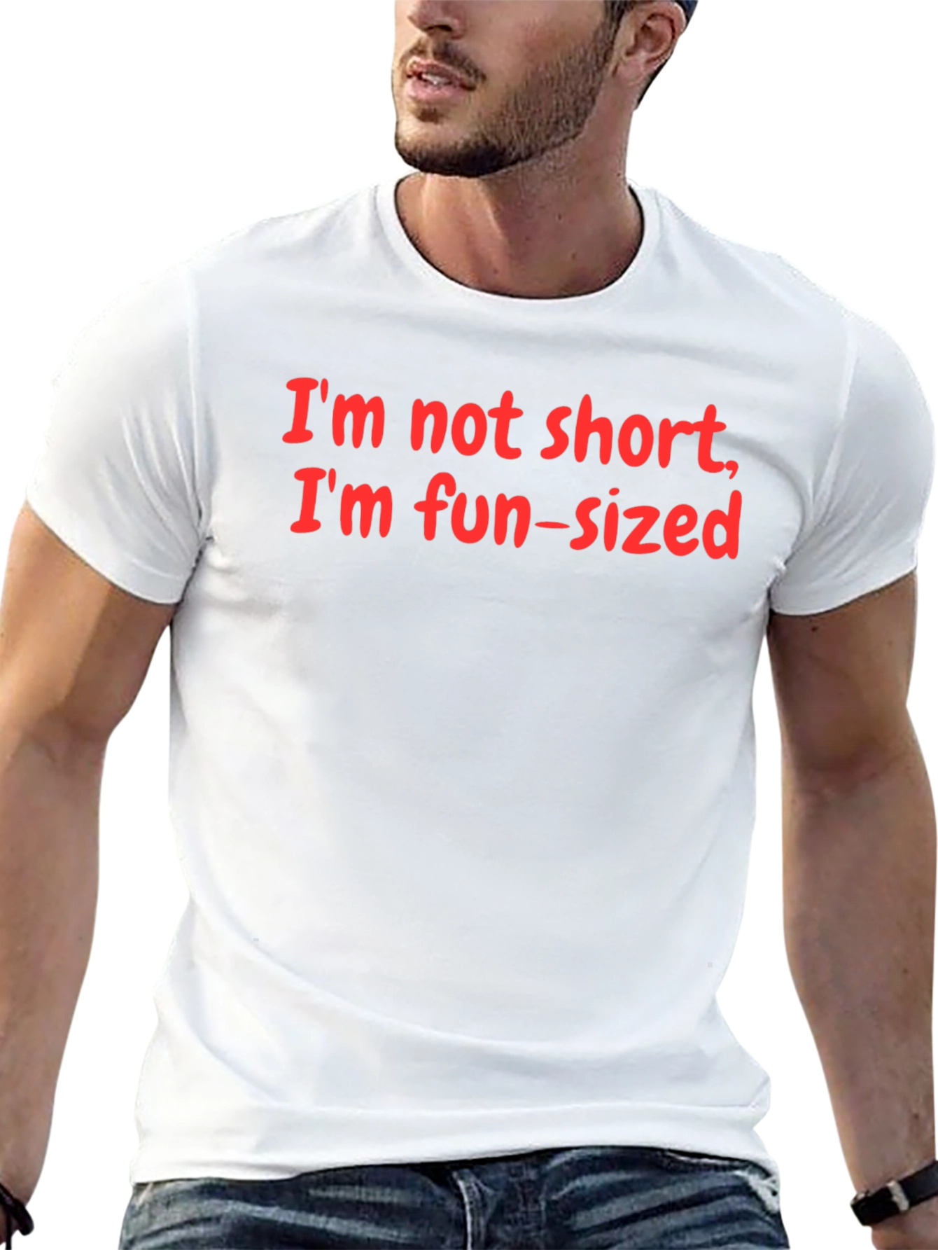 Fun-Sized Slogan Tee - Black