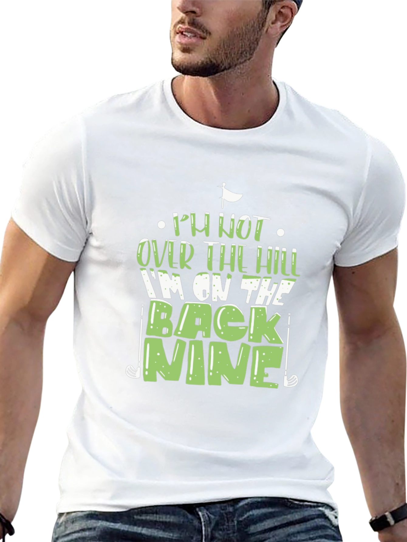 Funny Golf T-Shirt - Back Nine Humor Tee