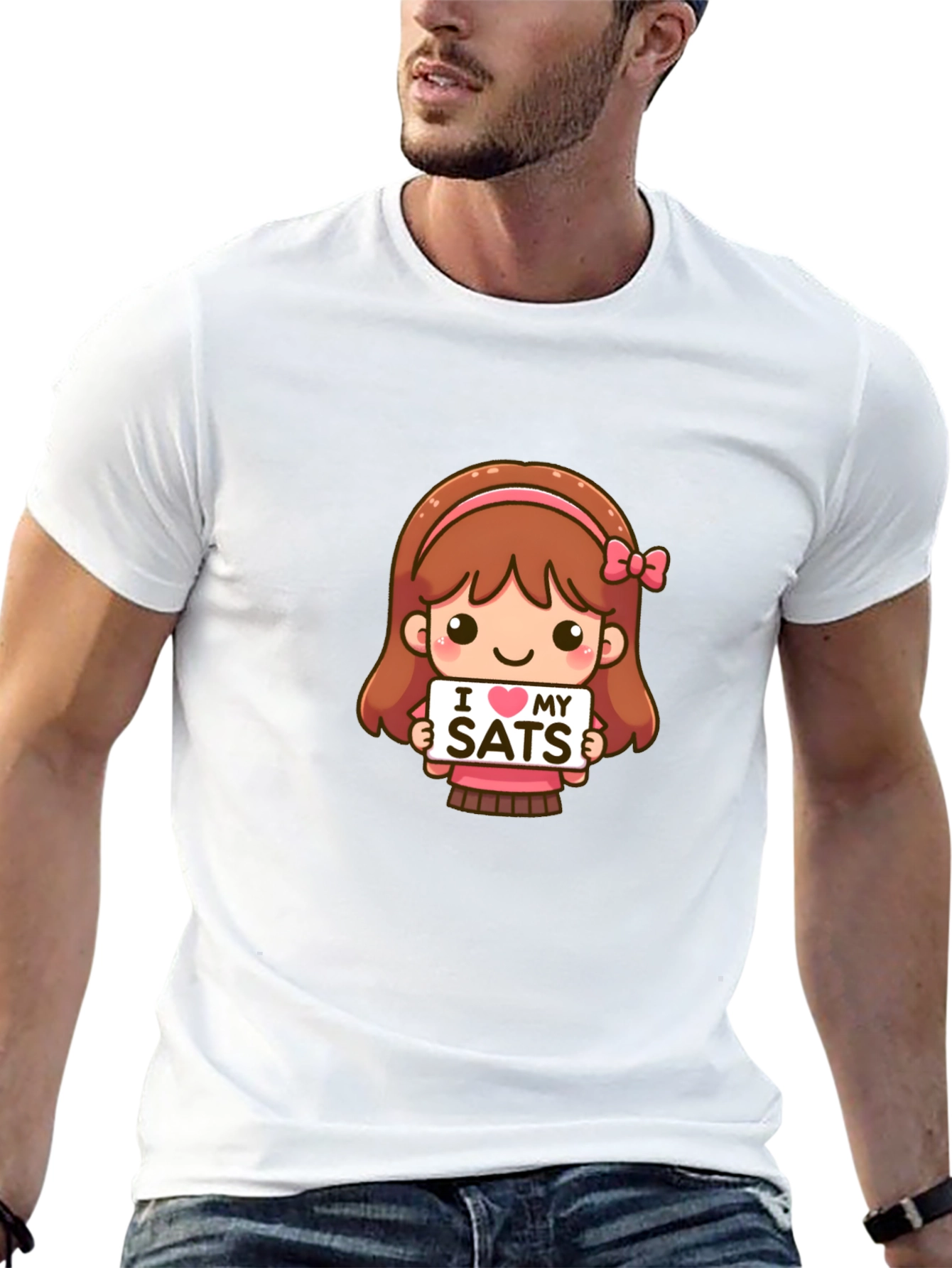Cute Girl I Love My SATS T-Shirt