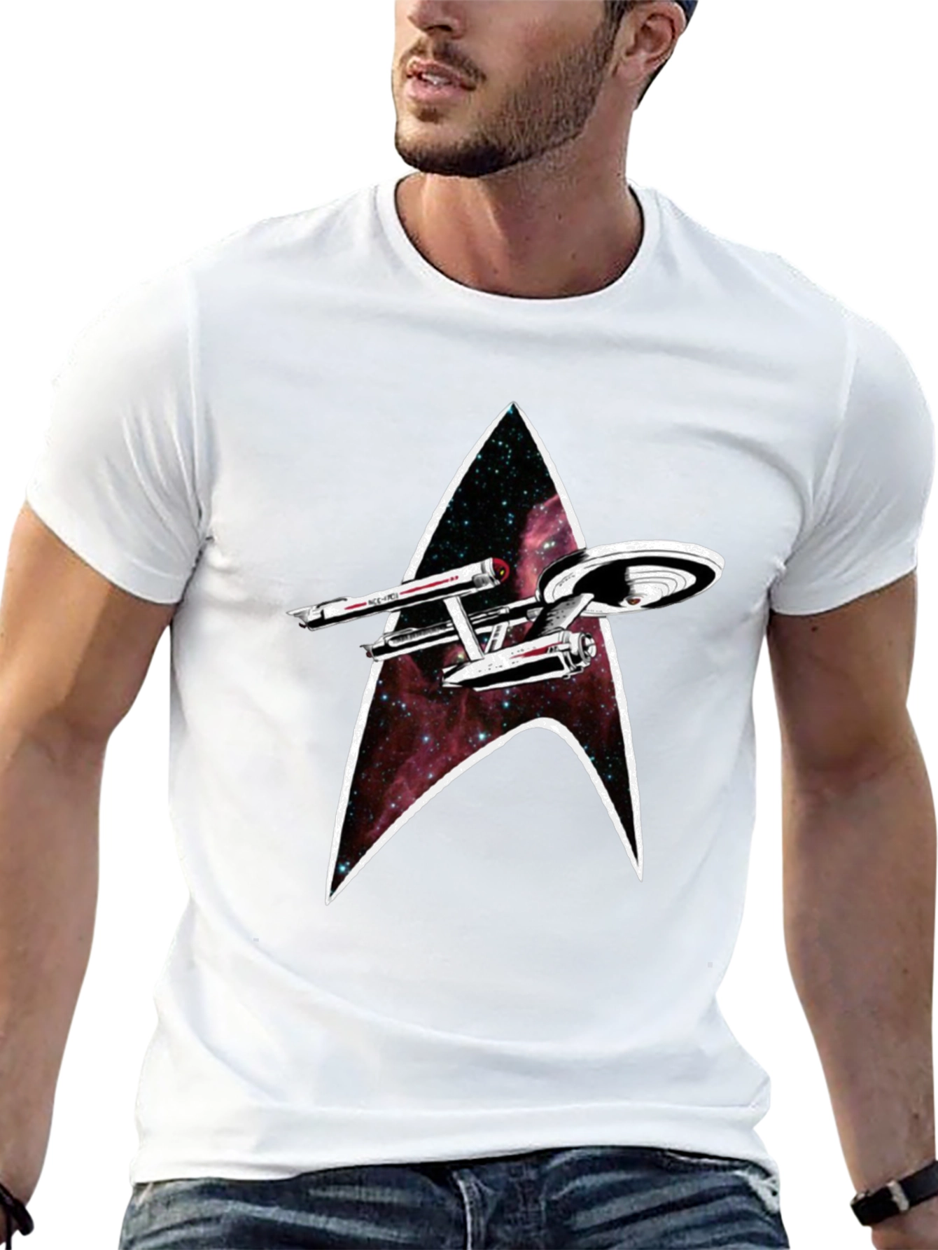 Star Trek Enterprise T-Shirt - Boldly Go!