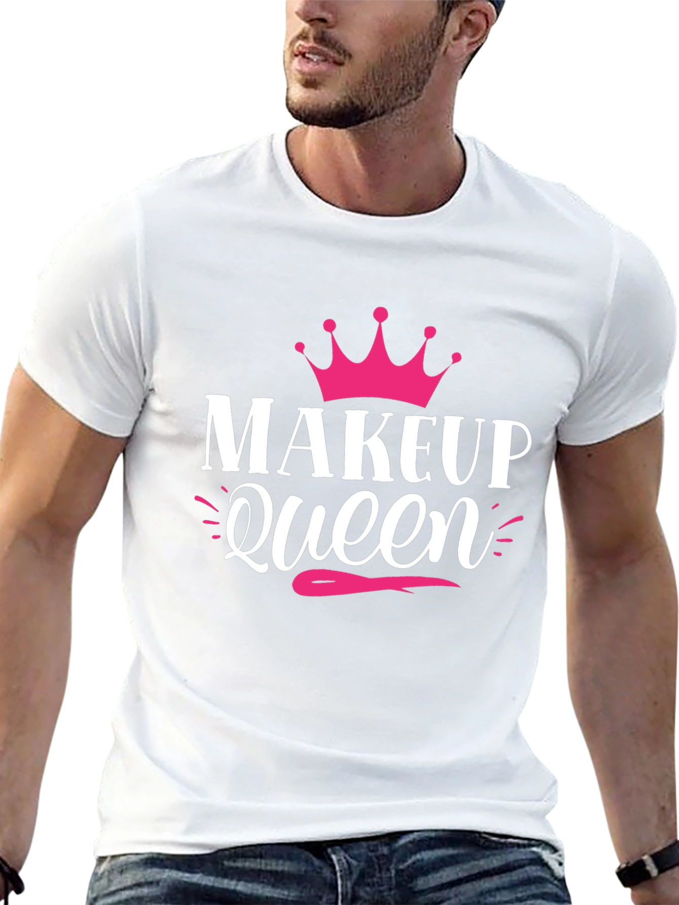 Makeup Queen Graphic Tee - Black T-Shirt