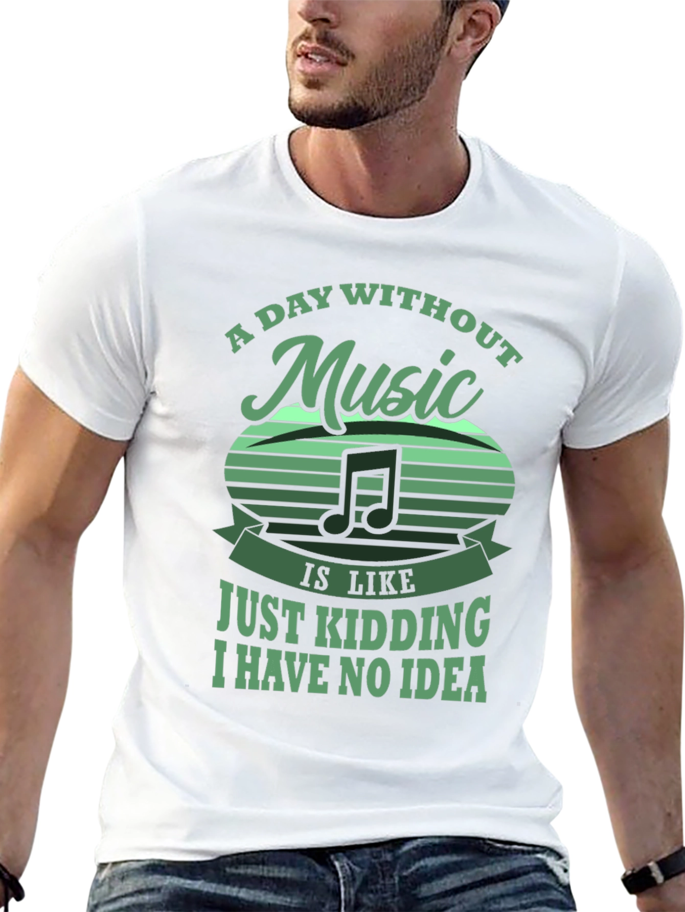 Music Lover T-Shirt: A Day Without Music