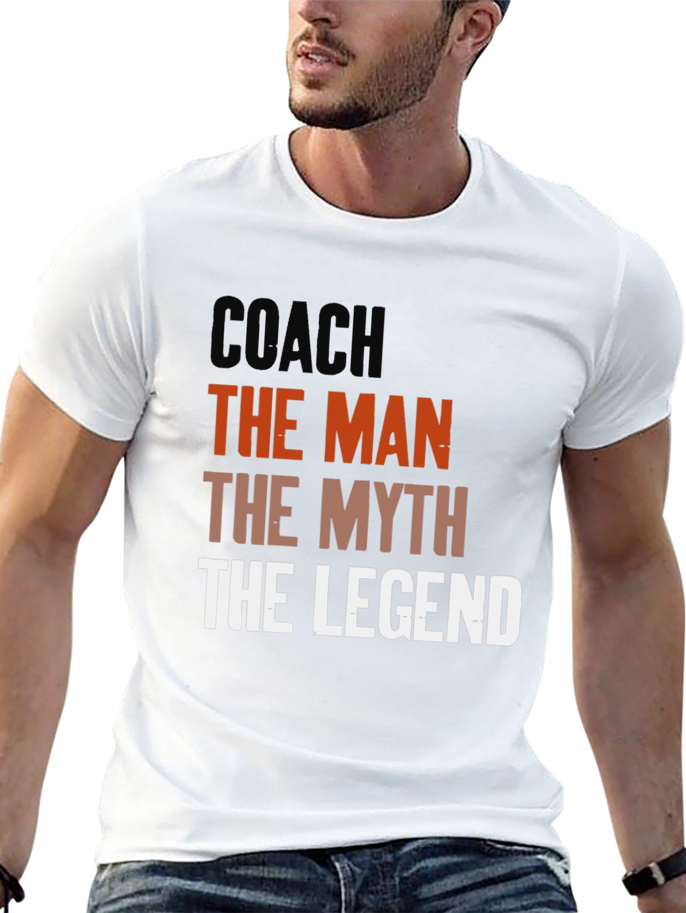 Coach The Man The Myth The Legend T-Shirt