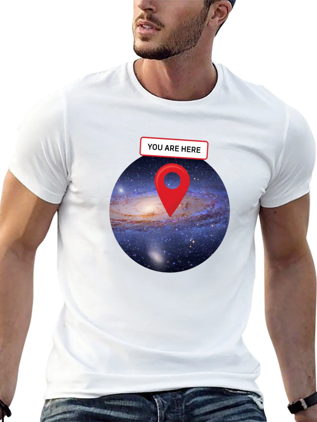You Are Here Galaxy T-Shirt