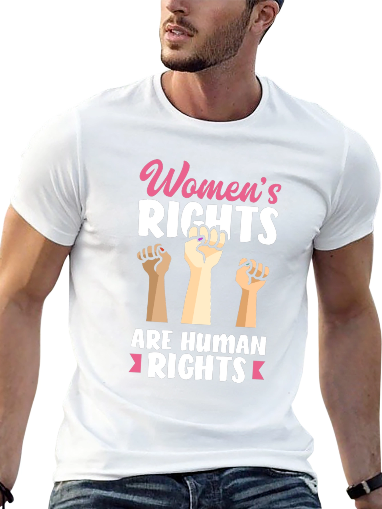 Womens Rights Are Human Rights Graphic Tee