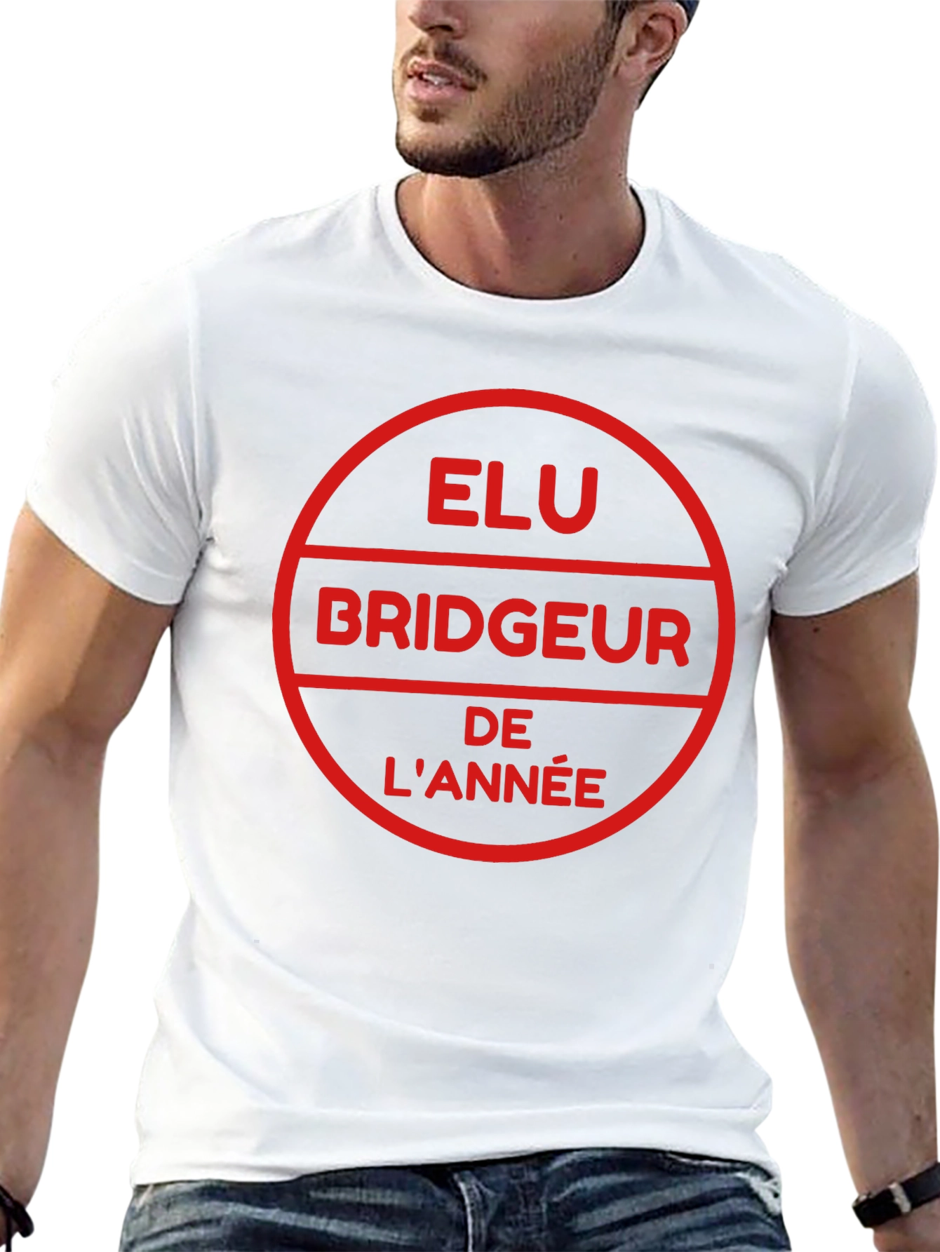 Elu Bridgeur Tee - Years Best Bridge Player