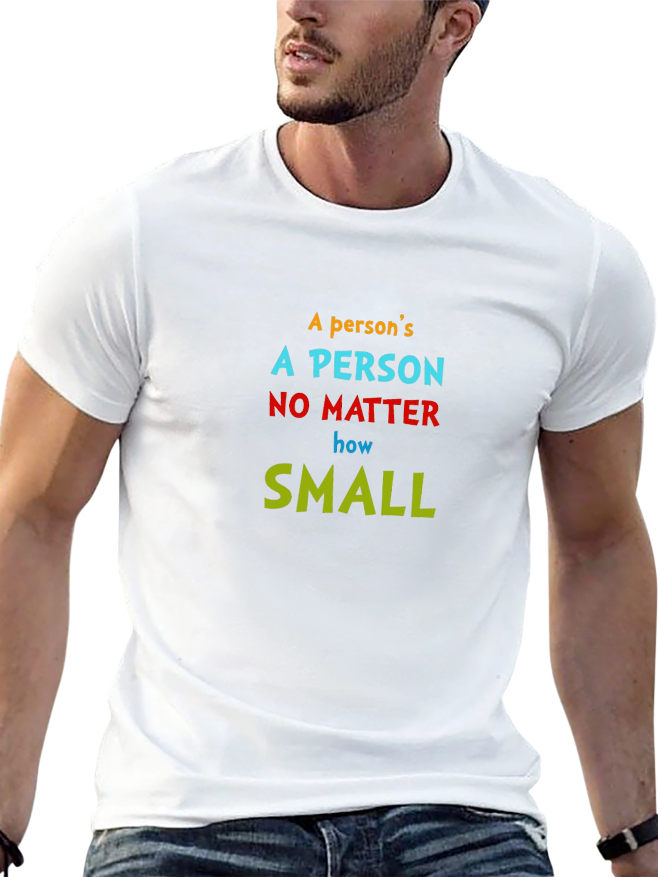 Inspirational Quote T-Shirt - A Persons a Person