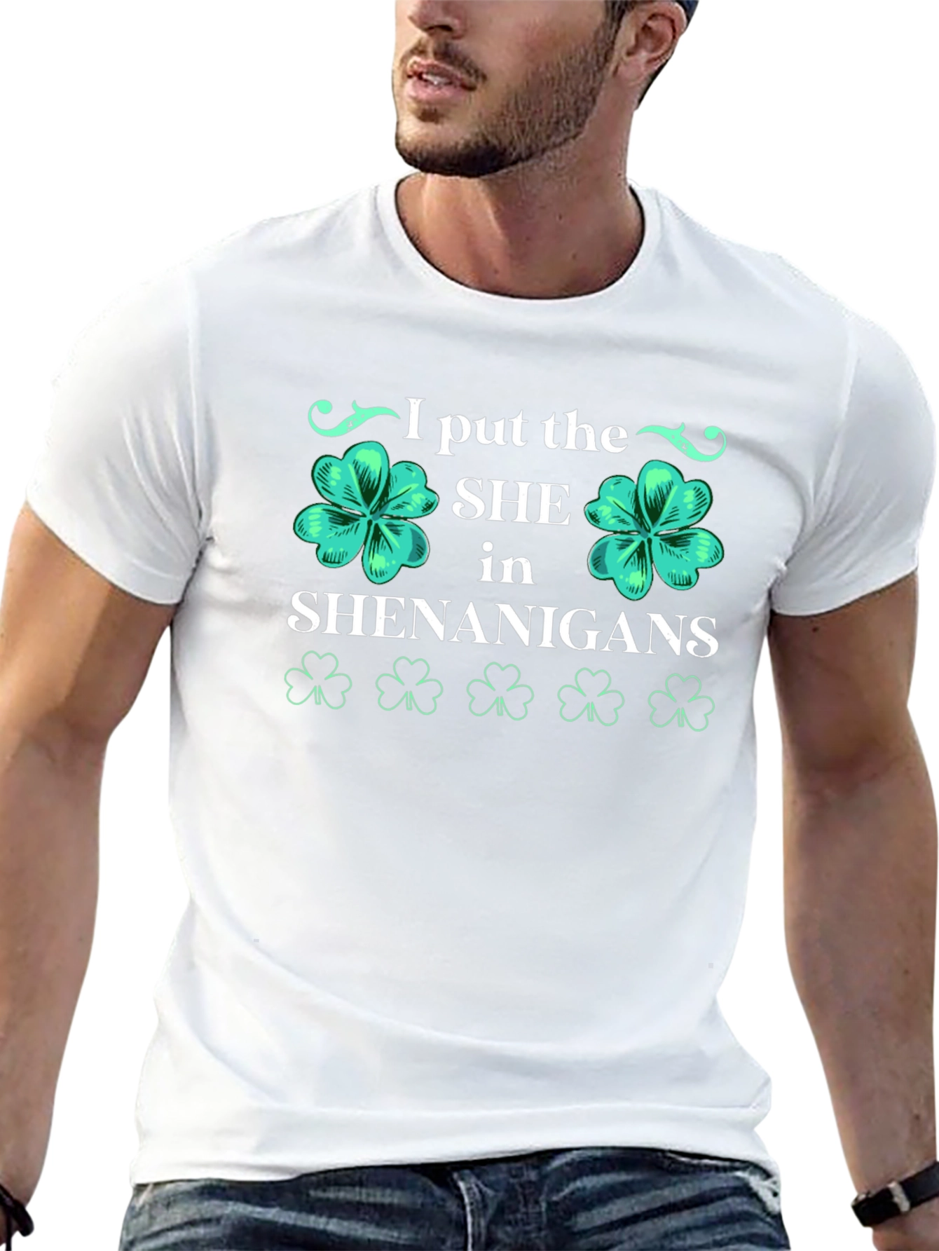 Shenanigans Shamrock Graphic Tee