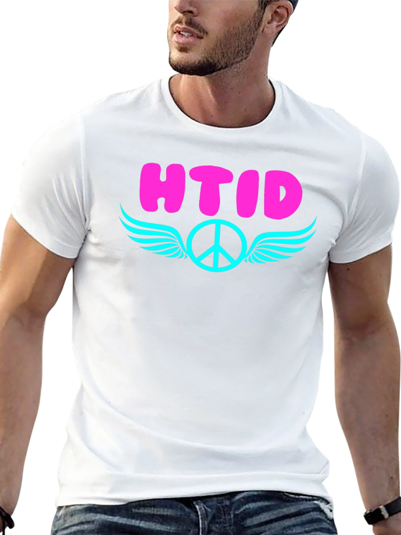 HTID Peace Sign Graphic Tee