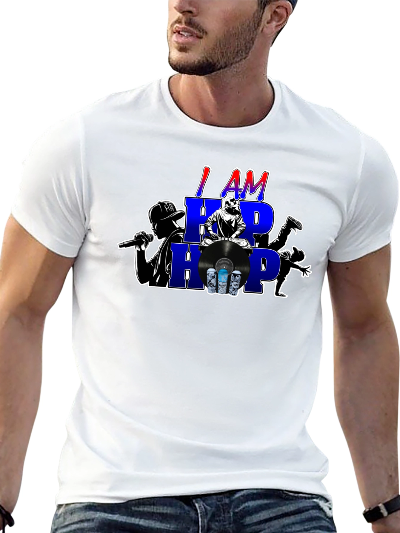 I AM HIP HOP Graphic T-Shirt