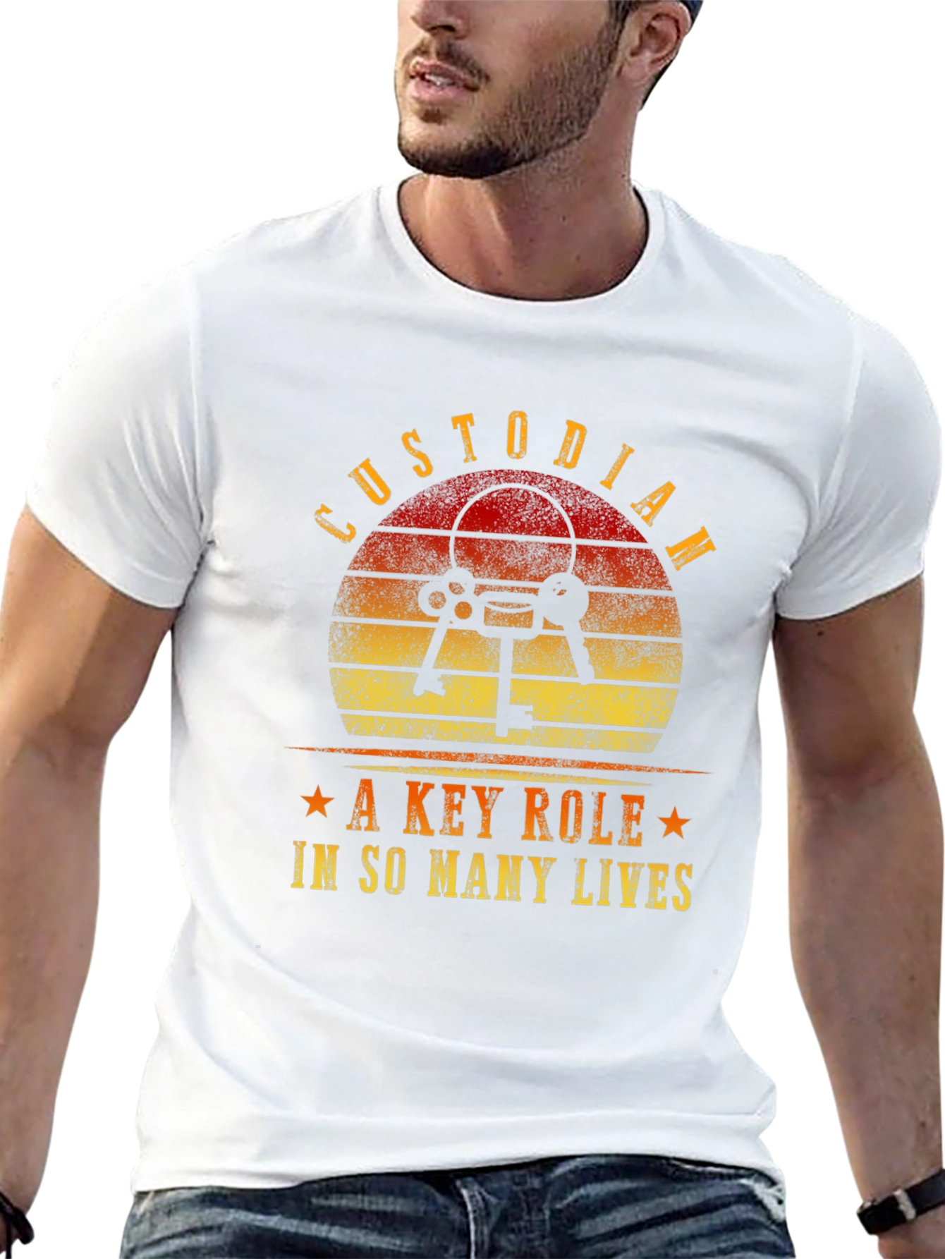Custodian Key Role T-Shirt