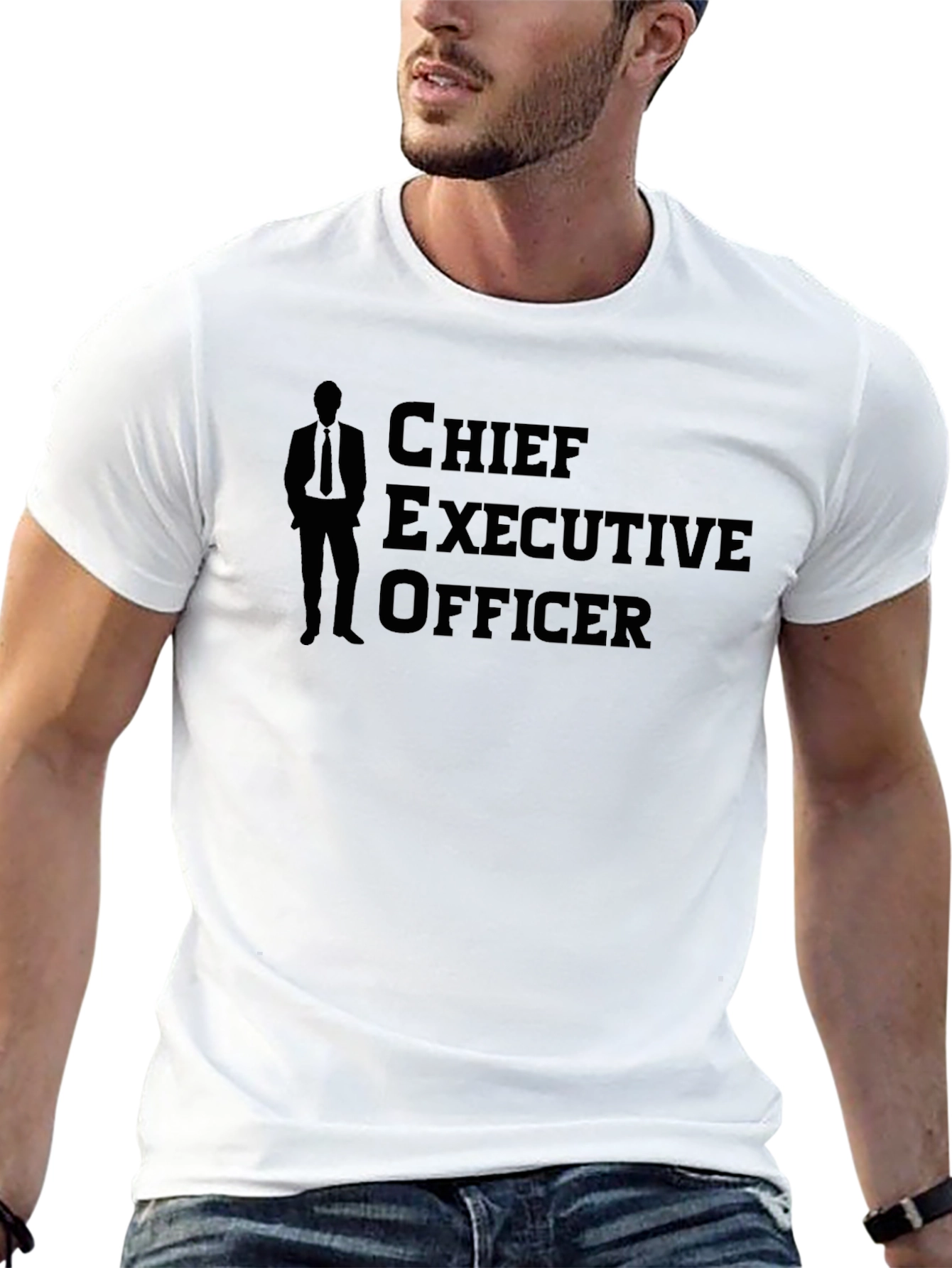 Chief Executive Officer T-Shirt - Black CEO Tee