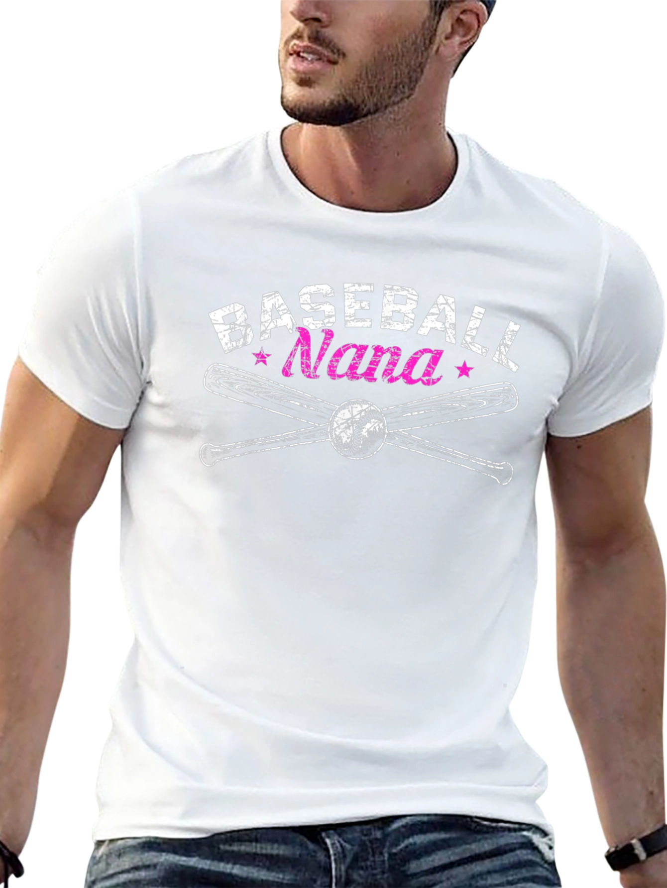 Baseball Nana Graphic T-Shirt