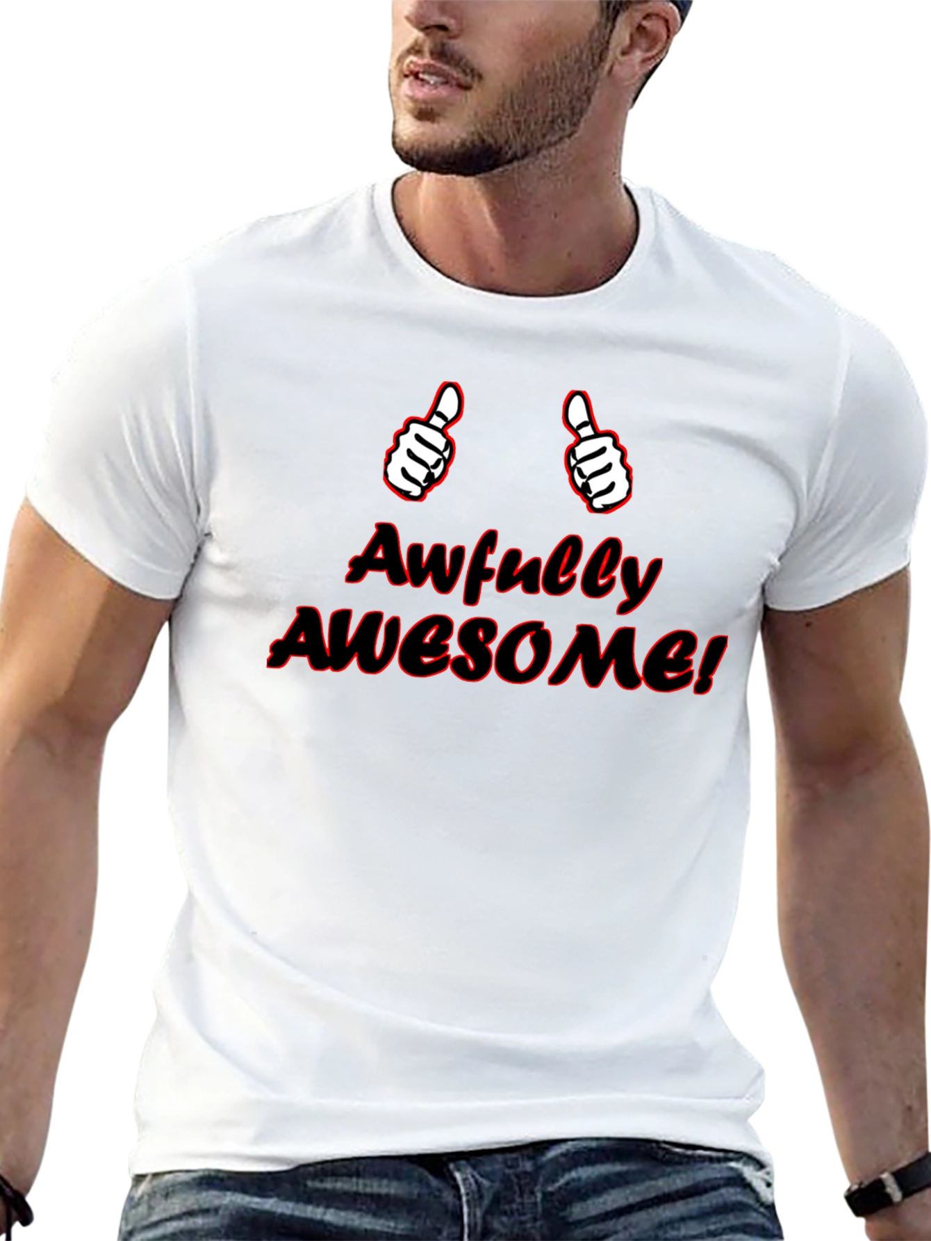 Awfully Awesome Graphic T-Shirt