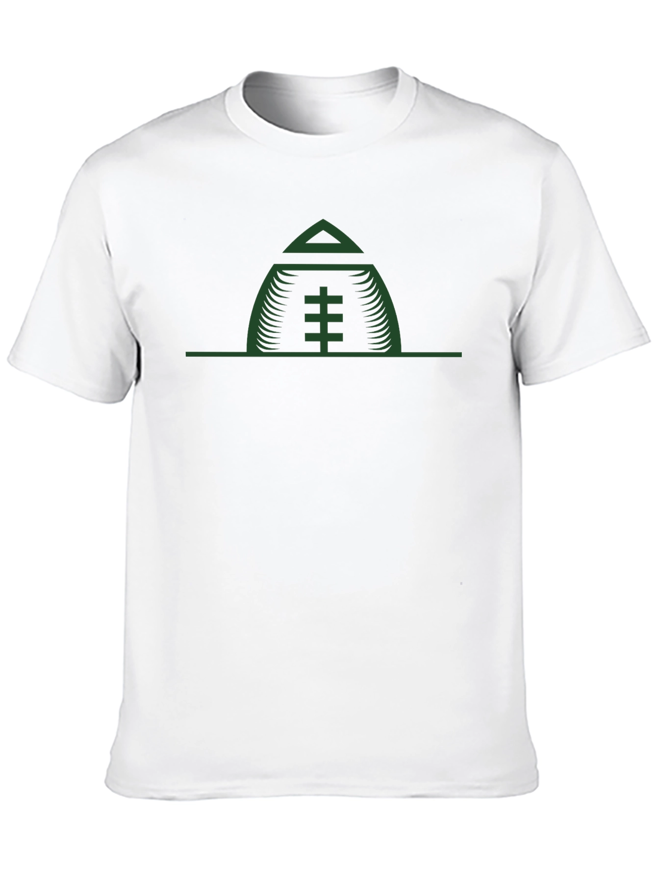 Modern Tent Graphic Black T-Shirt