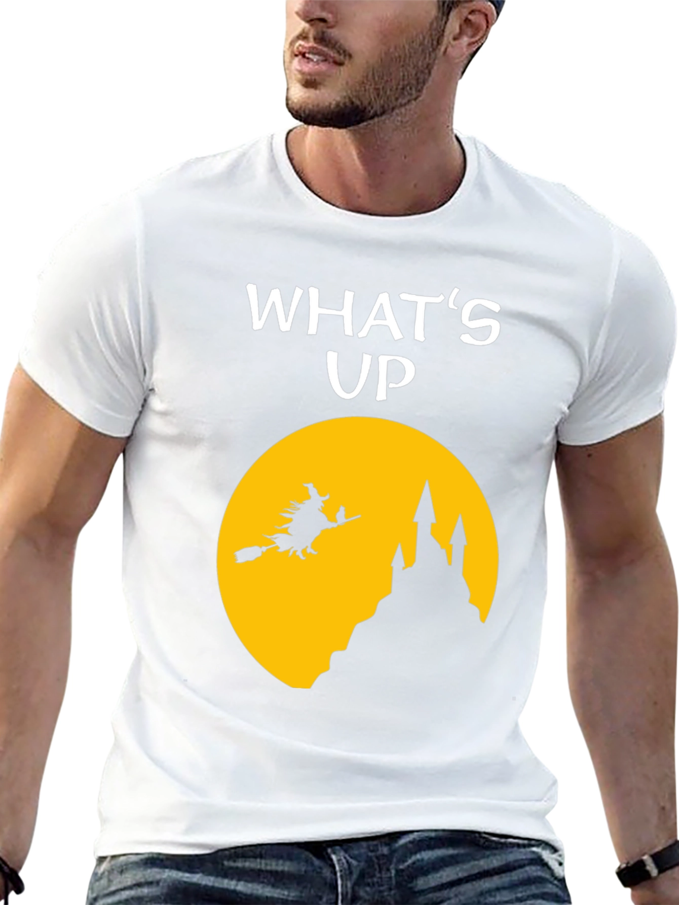 Halloween Witch Whats Up T-Shirt
