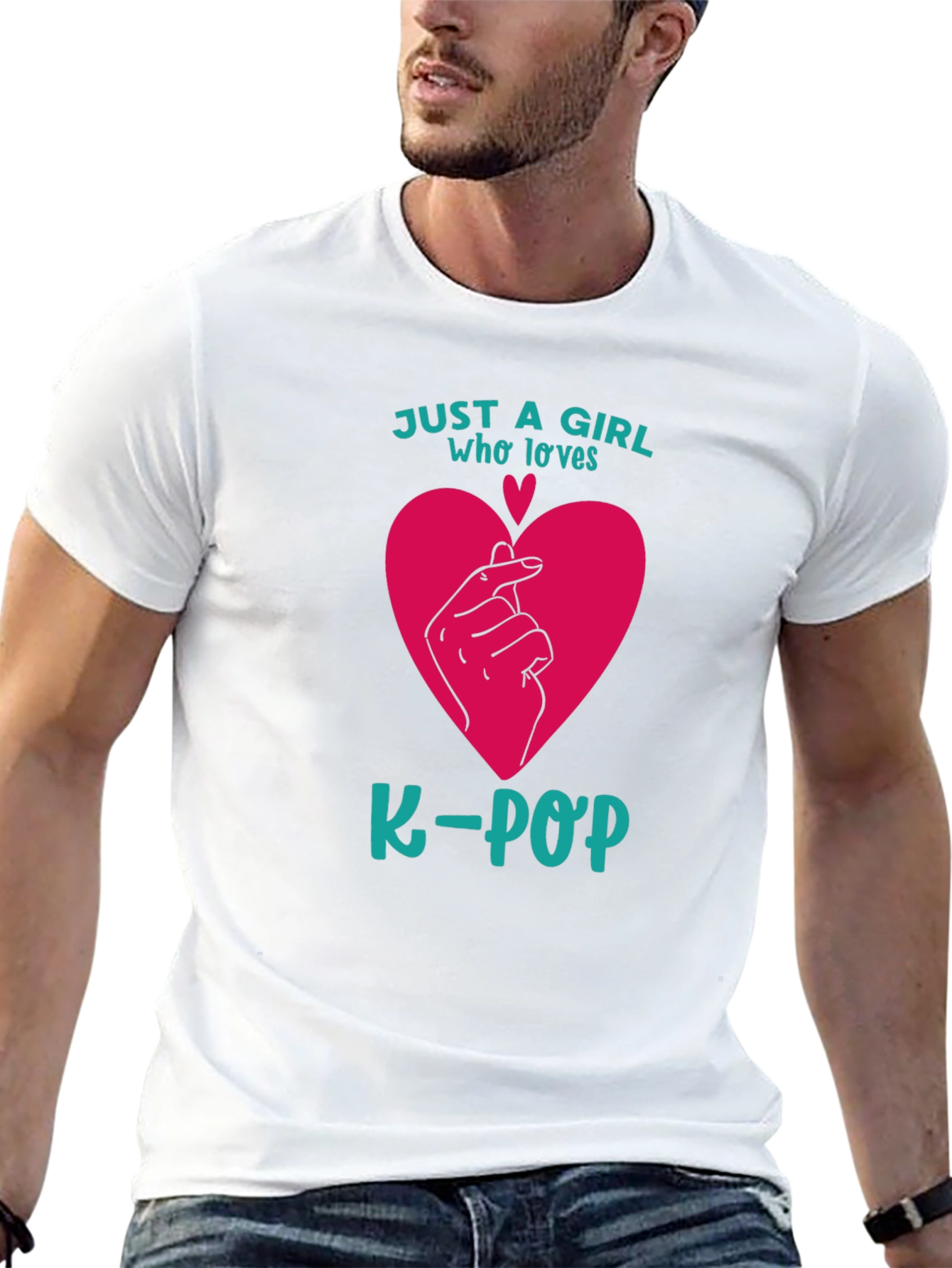 Just A Girl Who Loves K-Pop T-Shirt