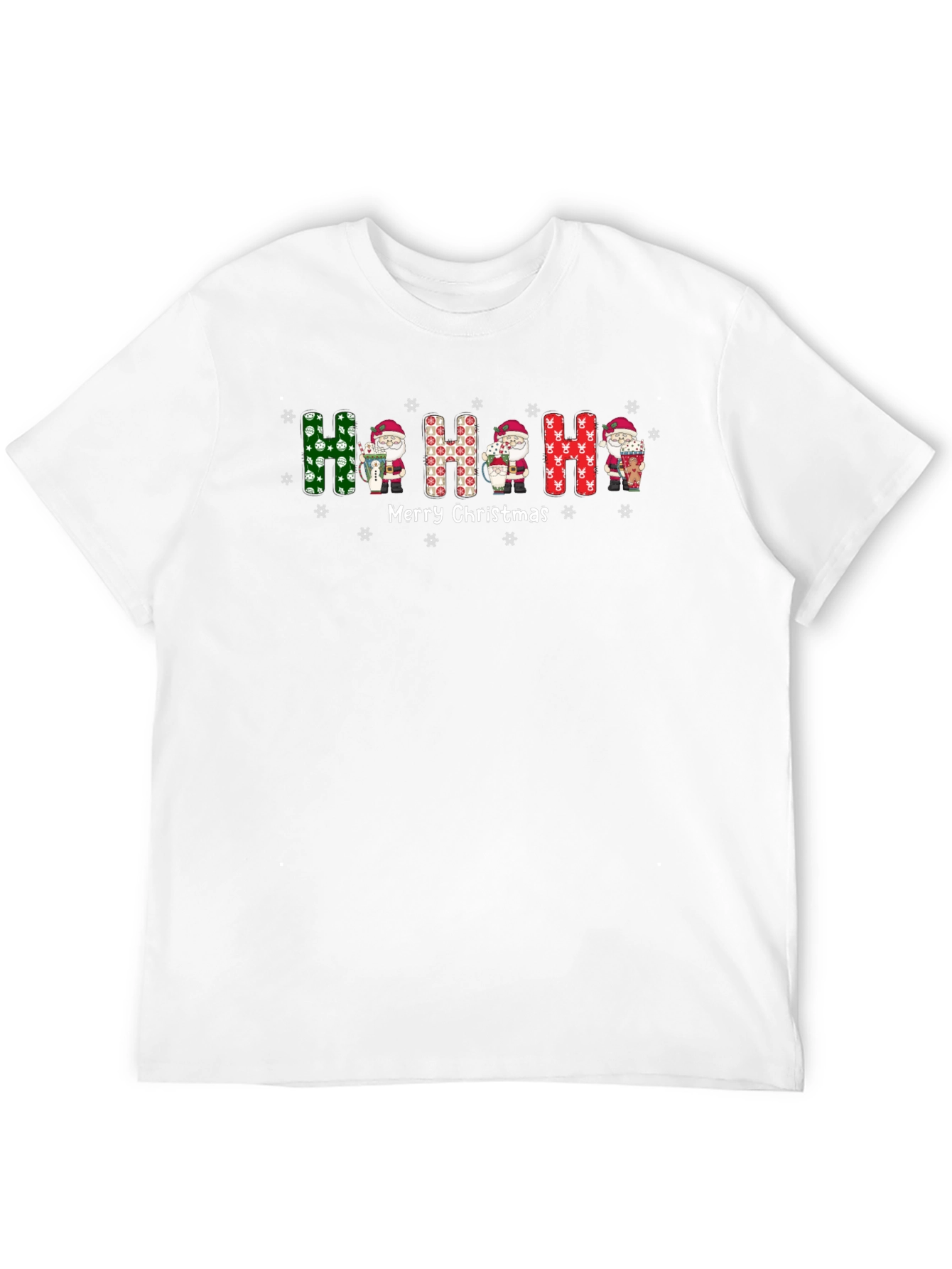 Ho Ho Ho Merry Christmas Santa T-Shirt