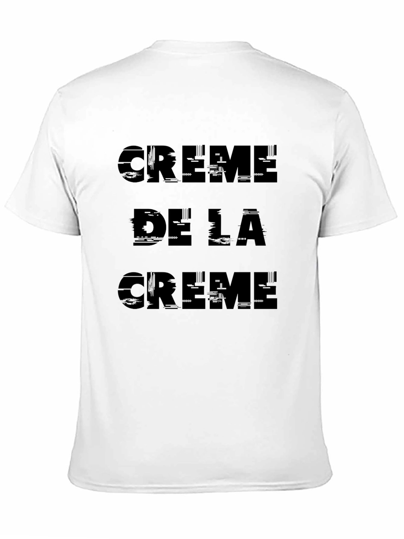 Creme De La Creme Black Graphic Tee