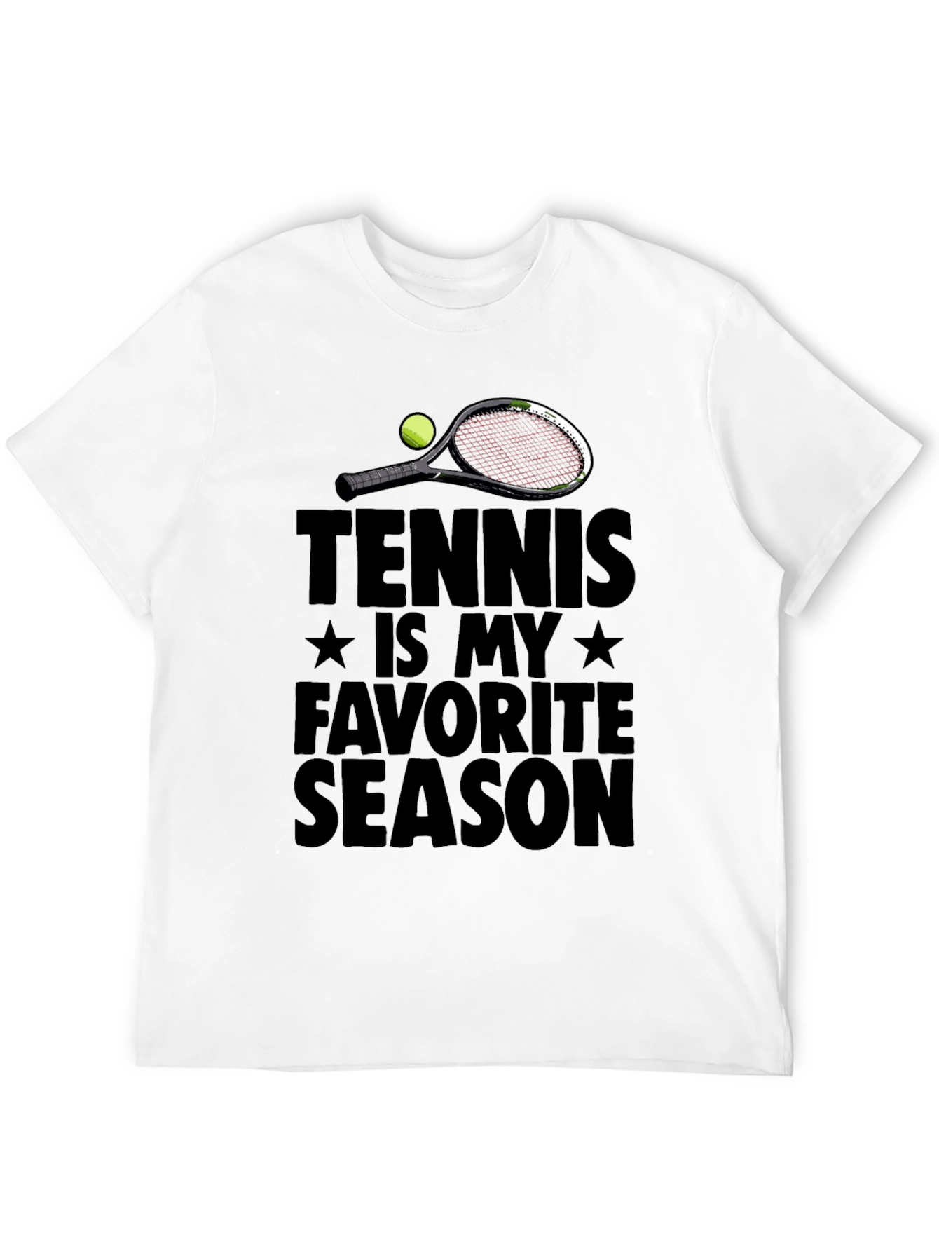 Tennis Is My Favorite Season Graphic T-Shirt