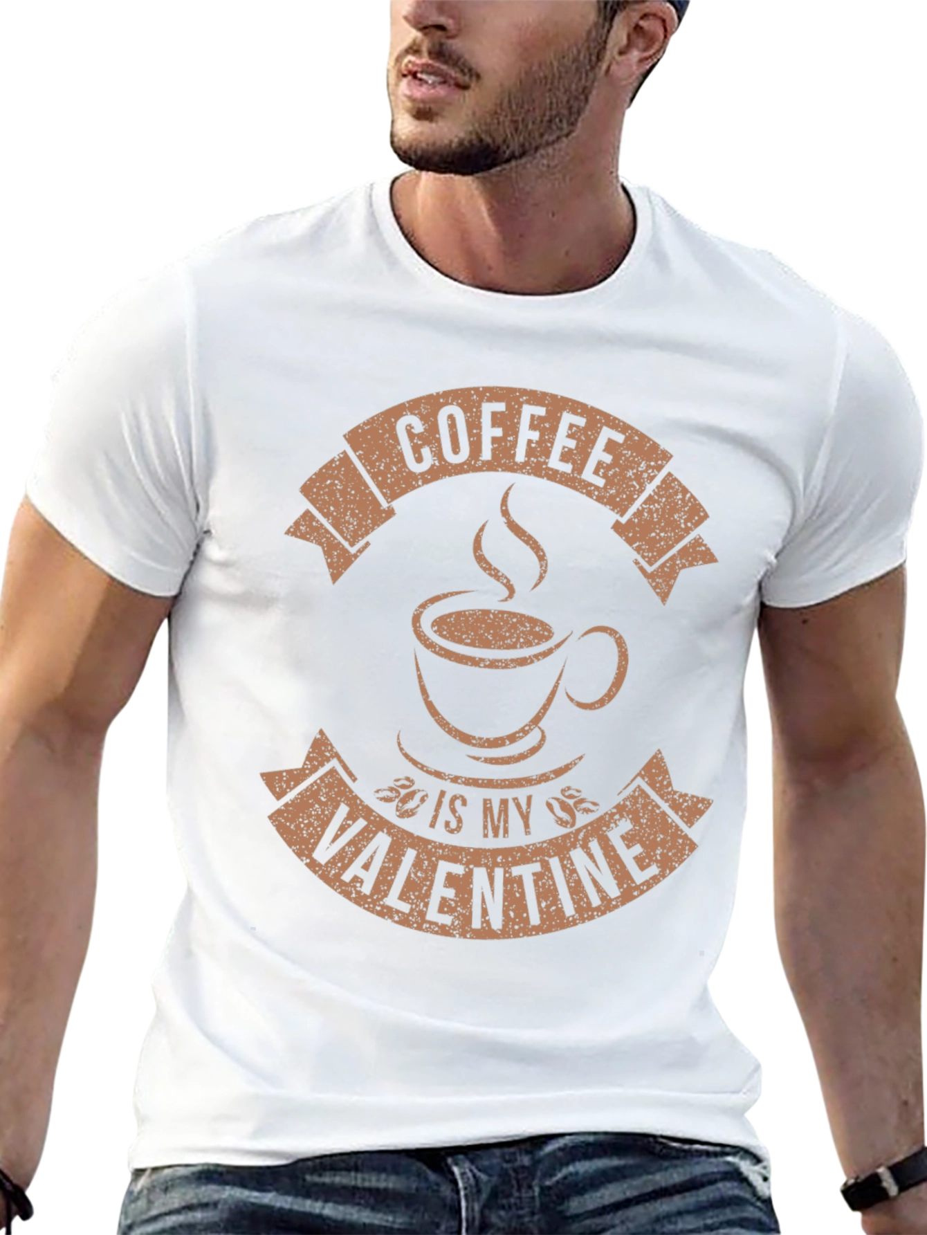 Coffee Is My Valentine Graphic Tee