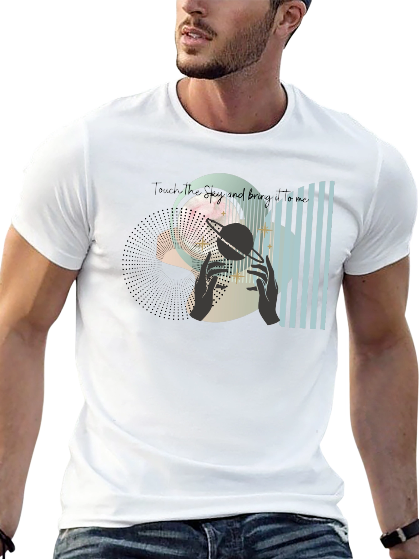 Cosmic Vision Graphic T-Shirt