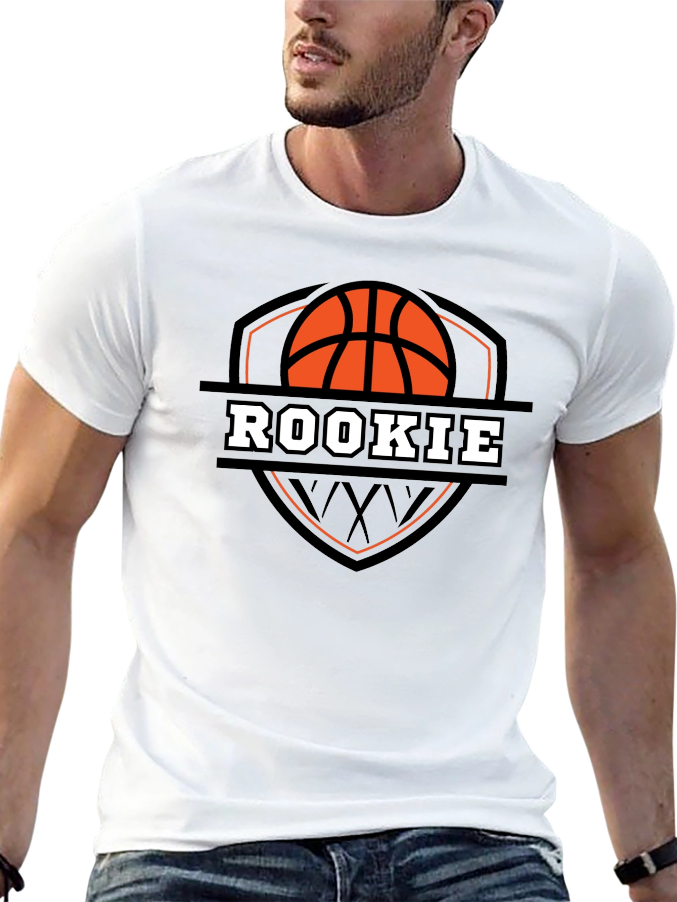 Rookie Basketball Graphic Tee - Sports Fan Apparel