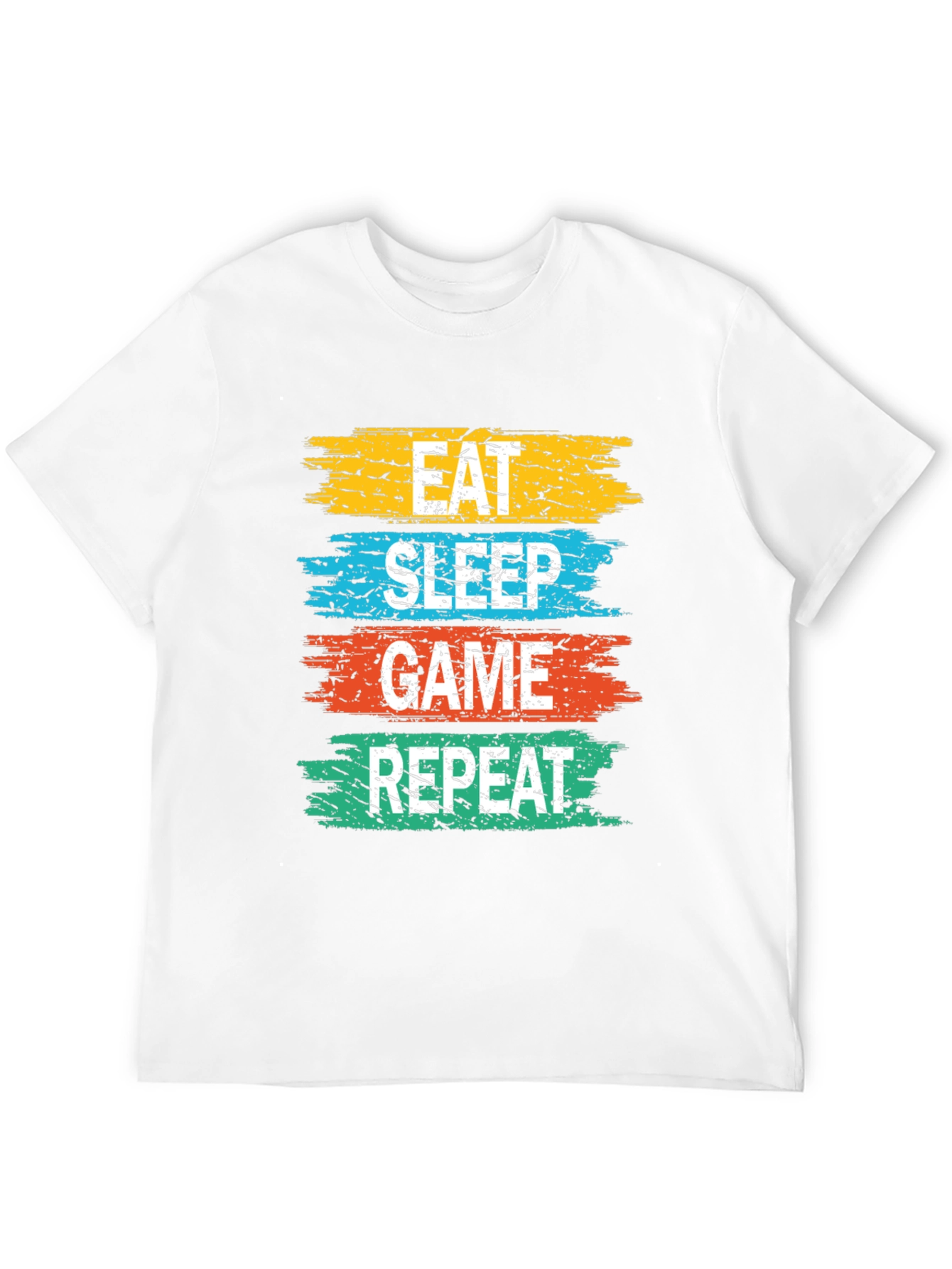 Eat Sleep Game Repeat Graphic Tee