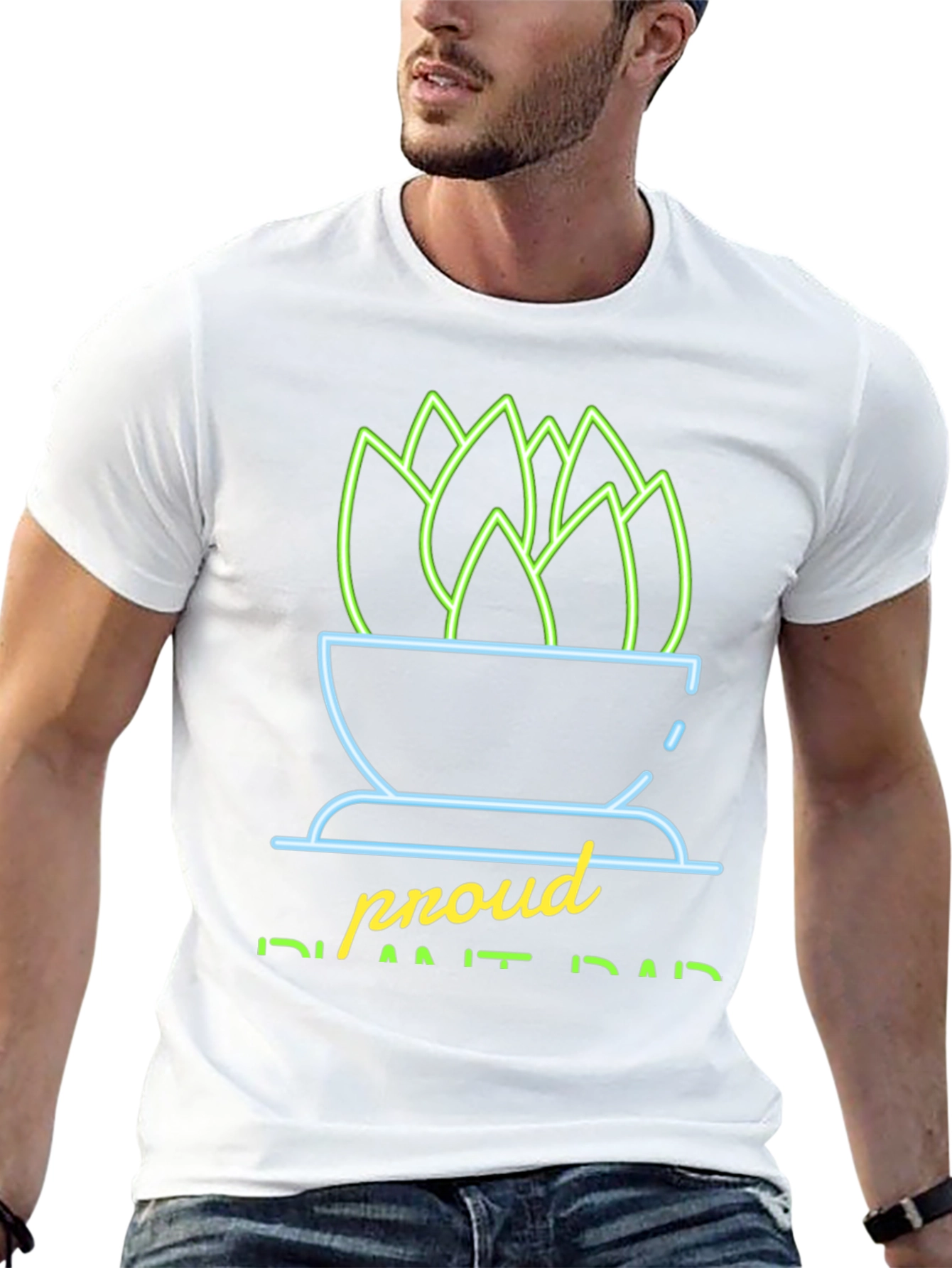 Proud Plant Dad Graphic Tee