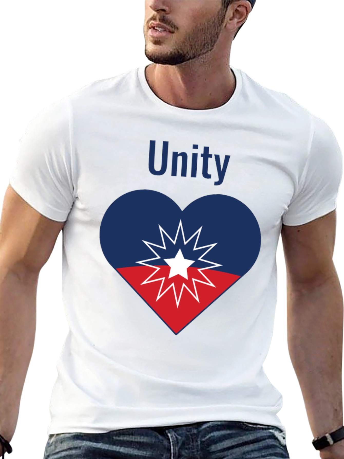 Unity Heart Graphic T-Shirt