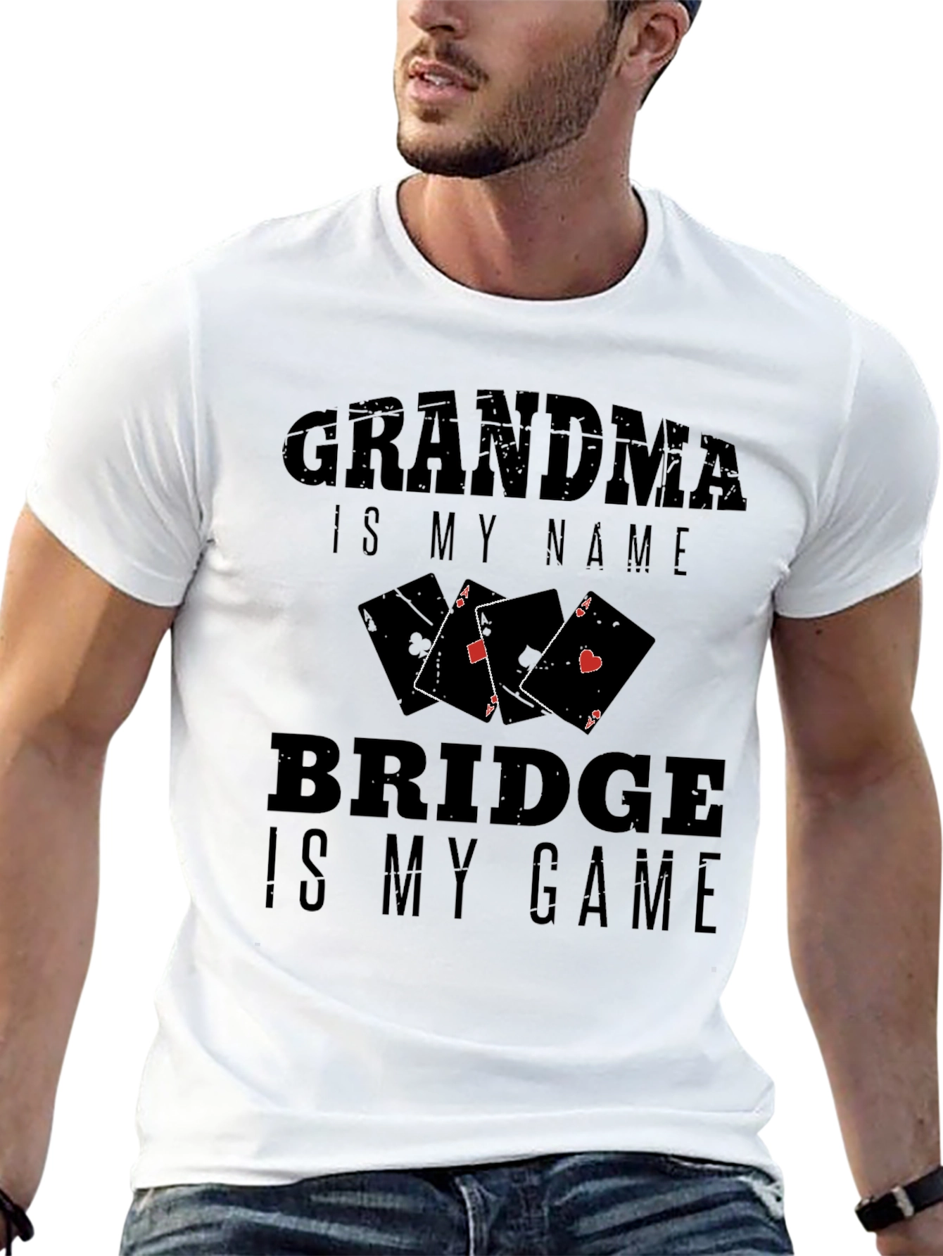 Grandma Bridge Game T-Shirt