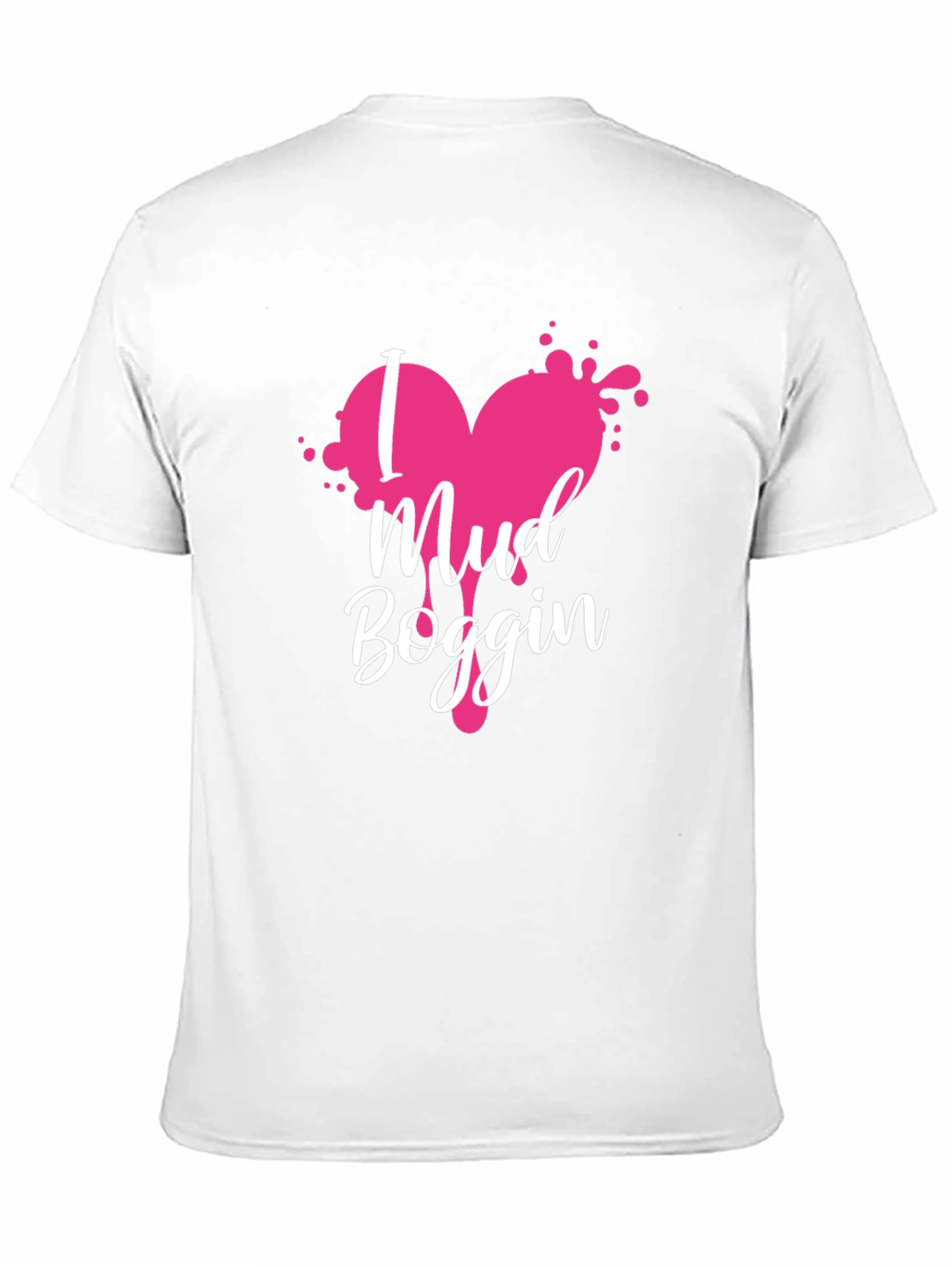 Mud Boggin Heart Graphic Tee - Black