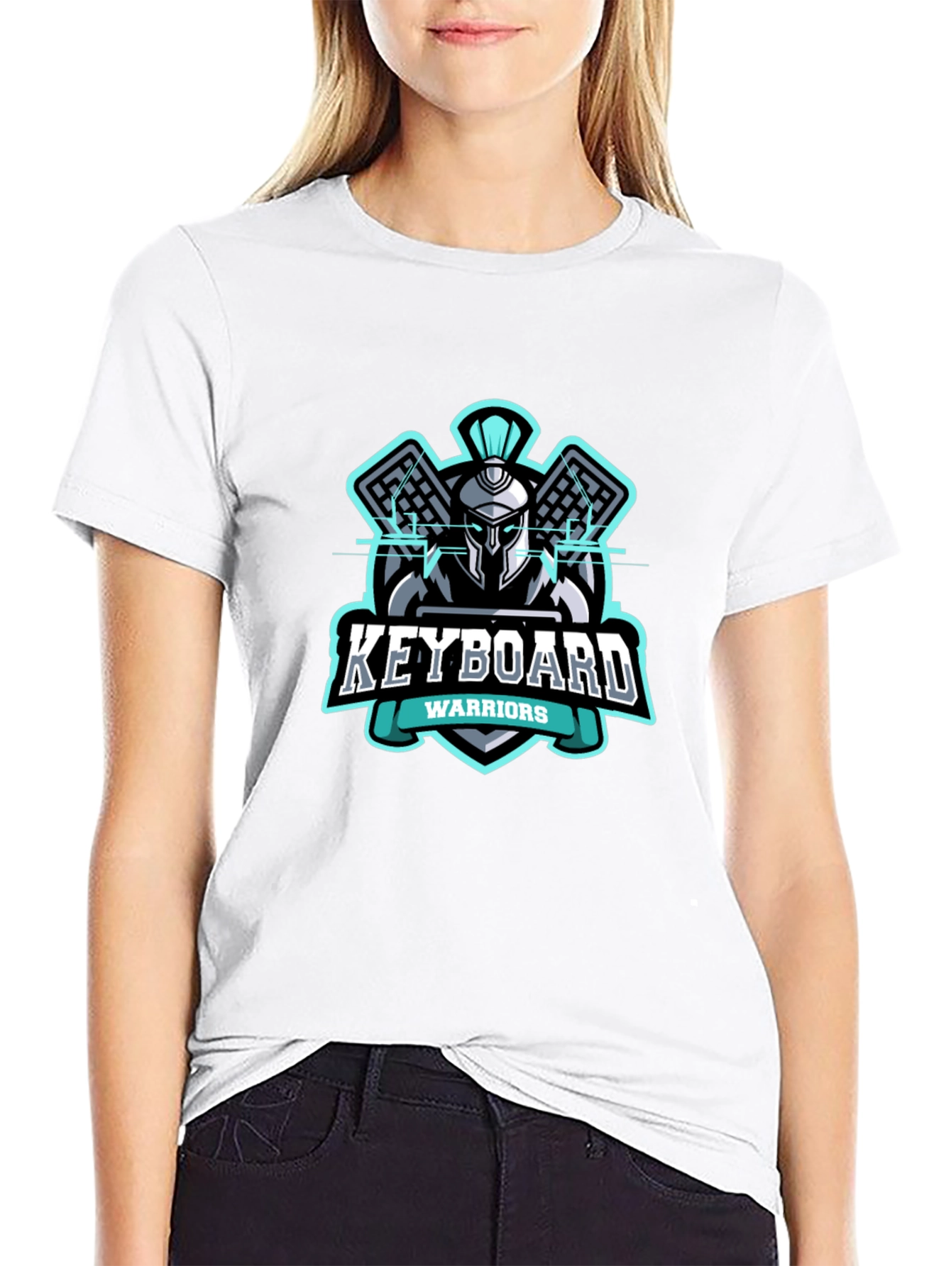 Keyboard Warriors Black T-Shirt