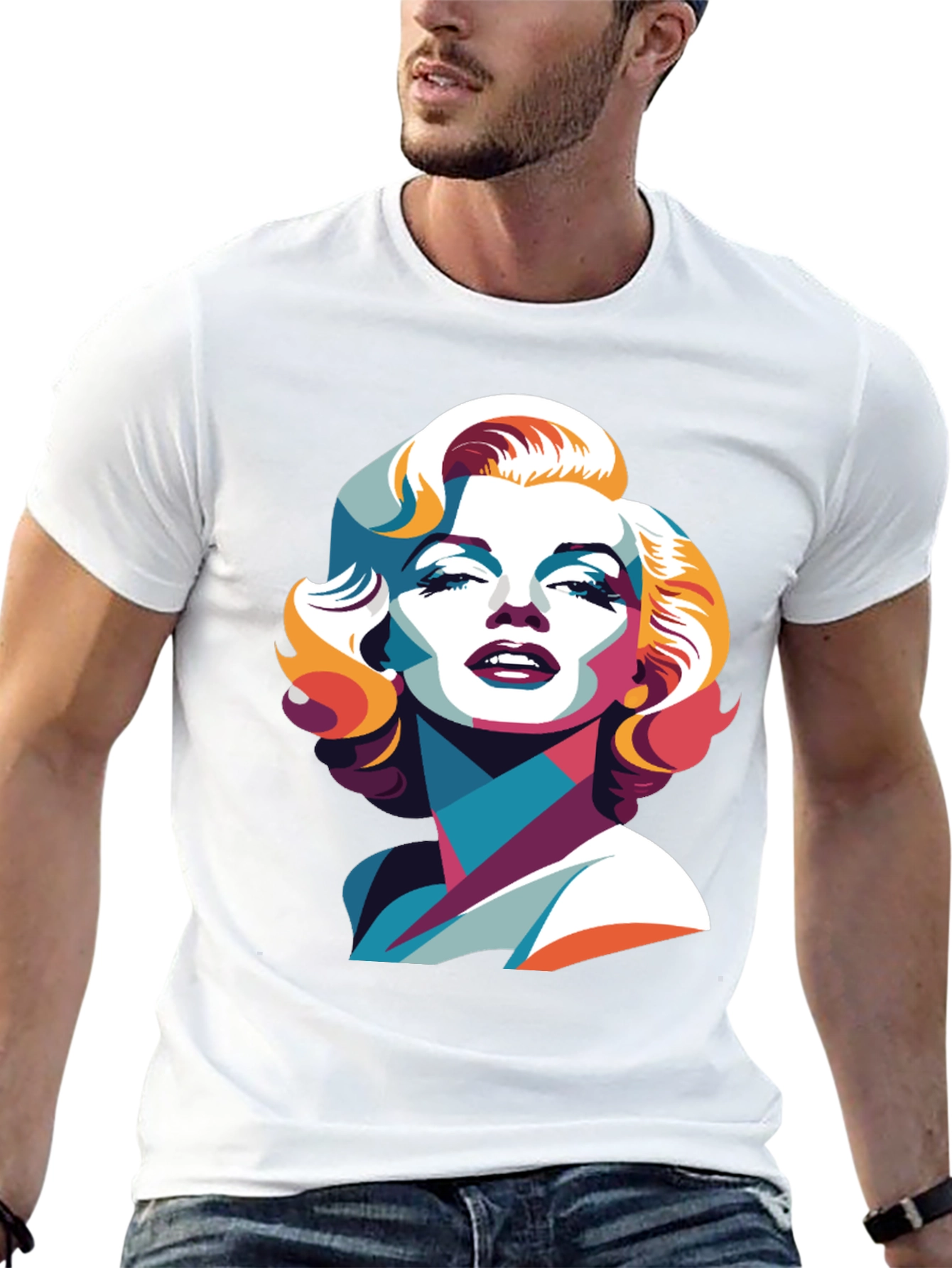 Pop Art Marilyn Monroe Graphic Tee