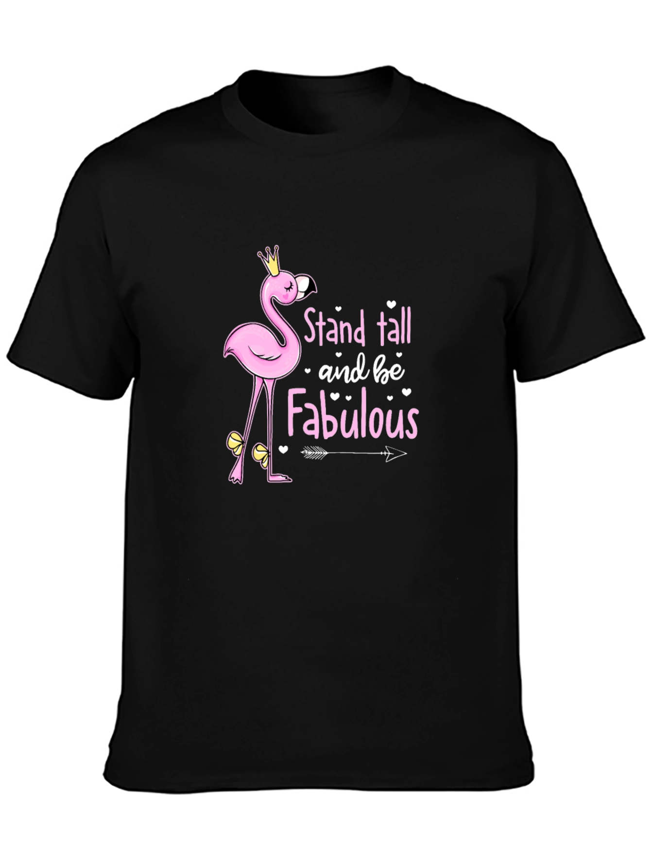 Stand Tall Flamingo Graphic Tee