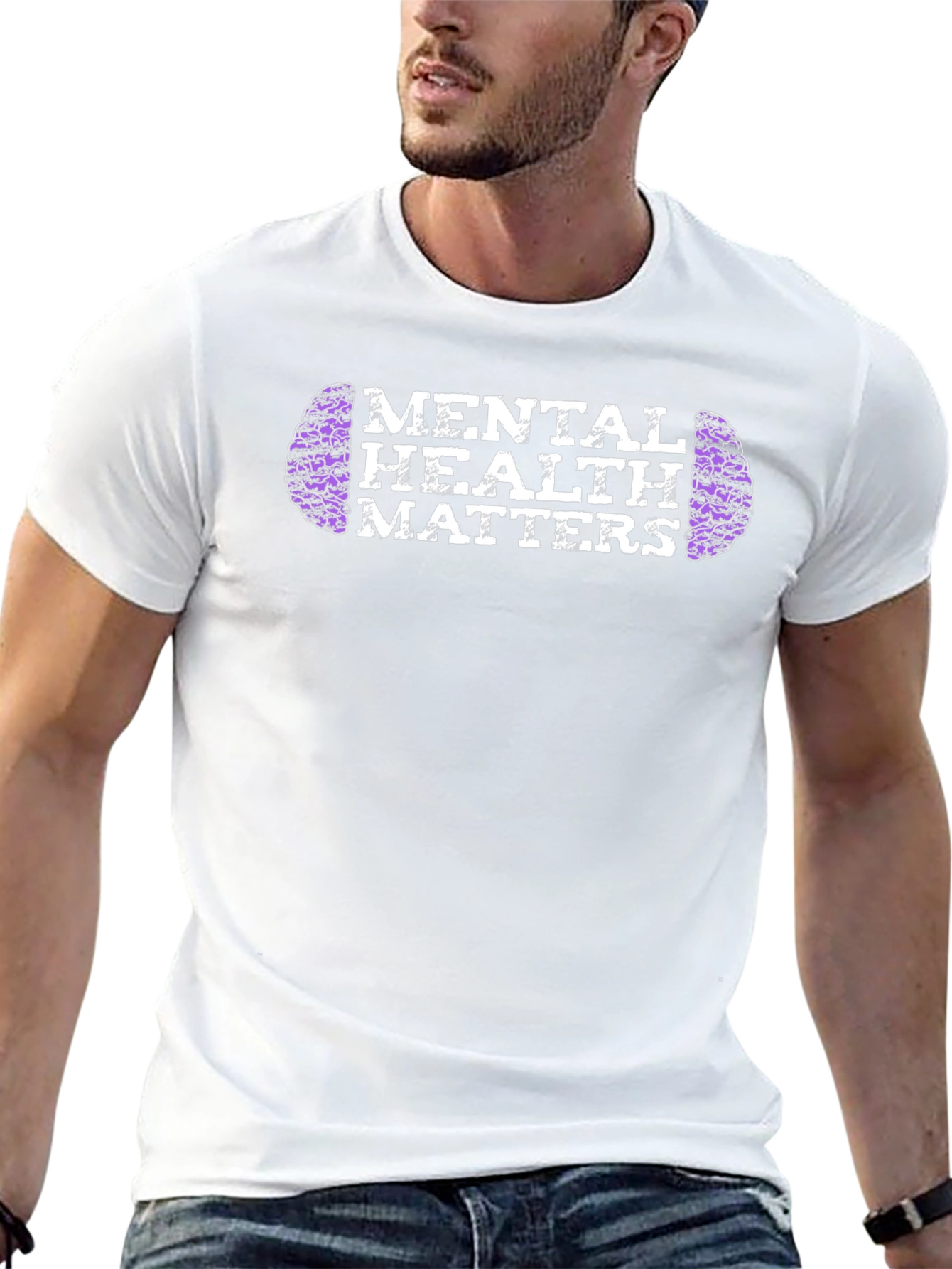 Mental Health Matters Graphic Tee - Black