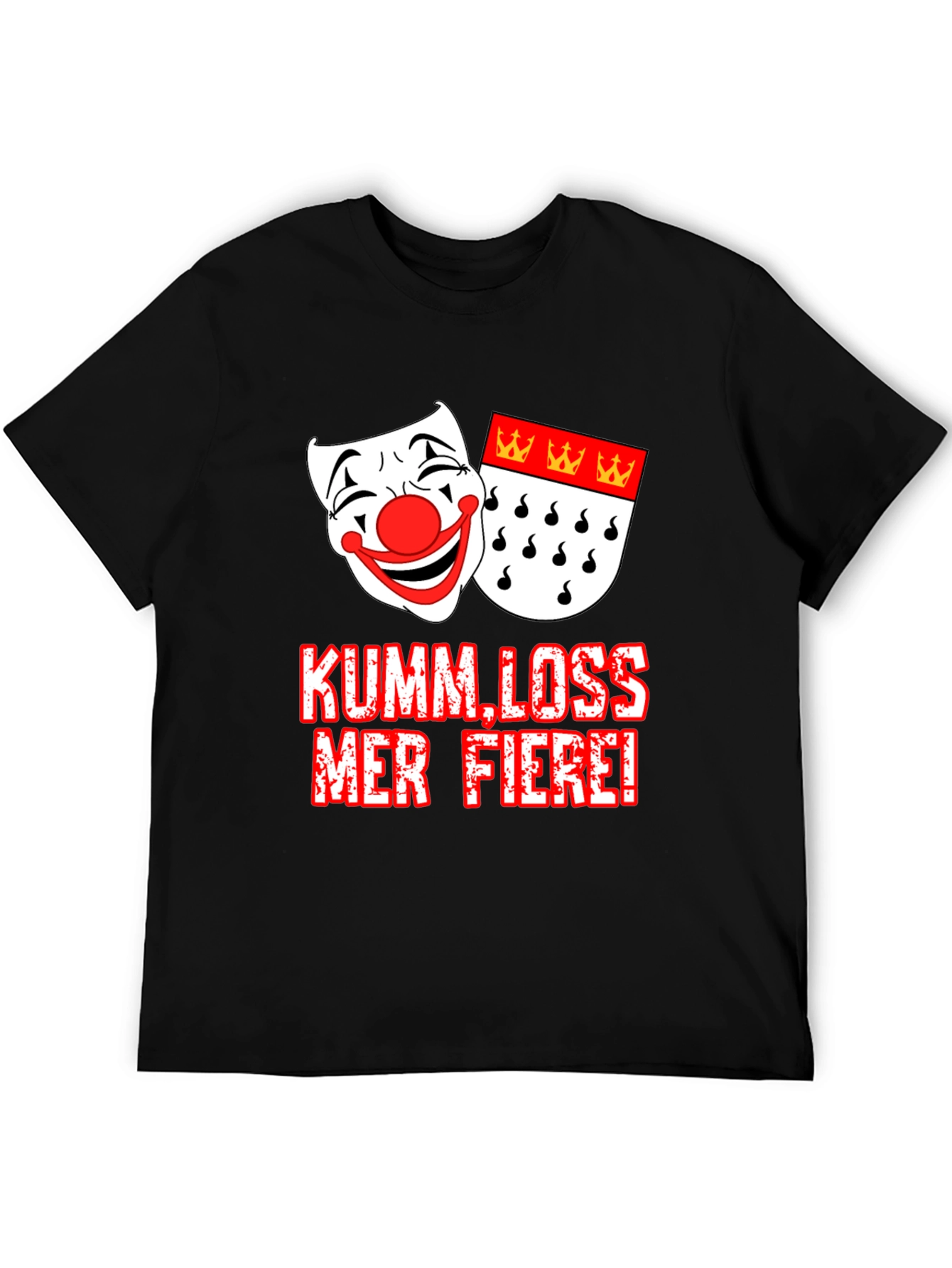Kumm Loss Mer Fiere! Graphic Tee