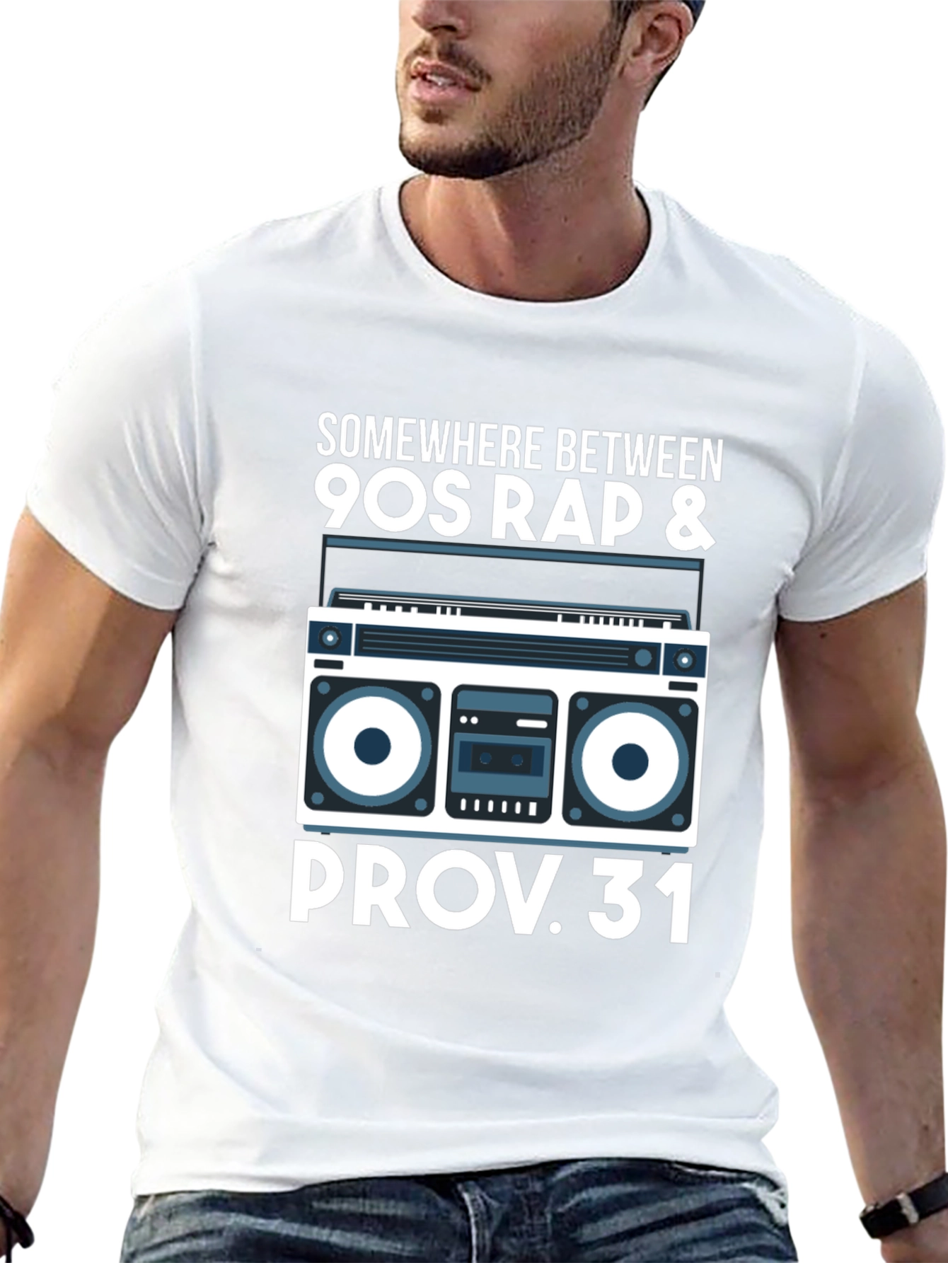 90s Rap & Proverbs 31 Graphic Tee