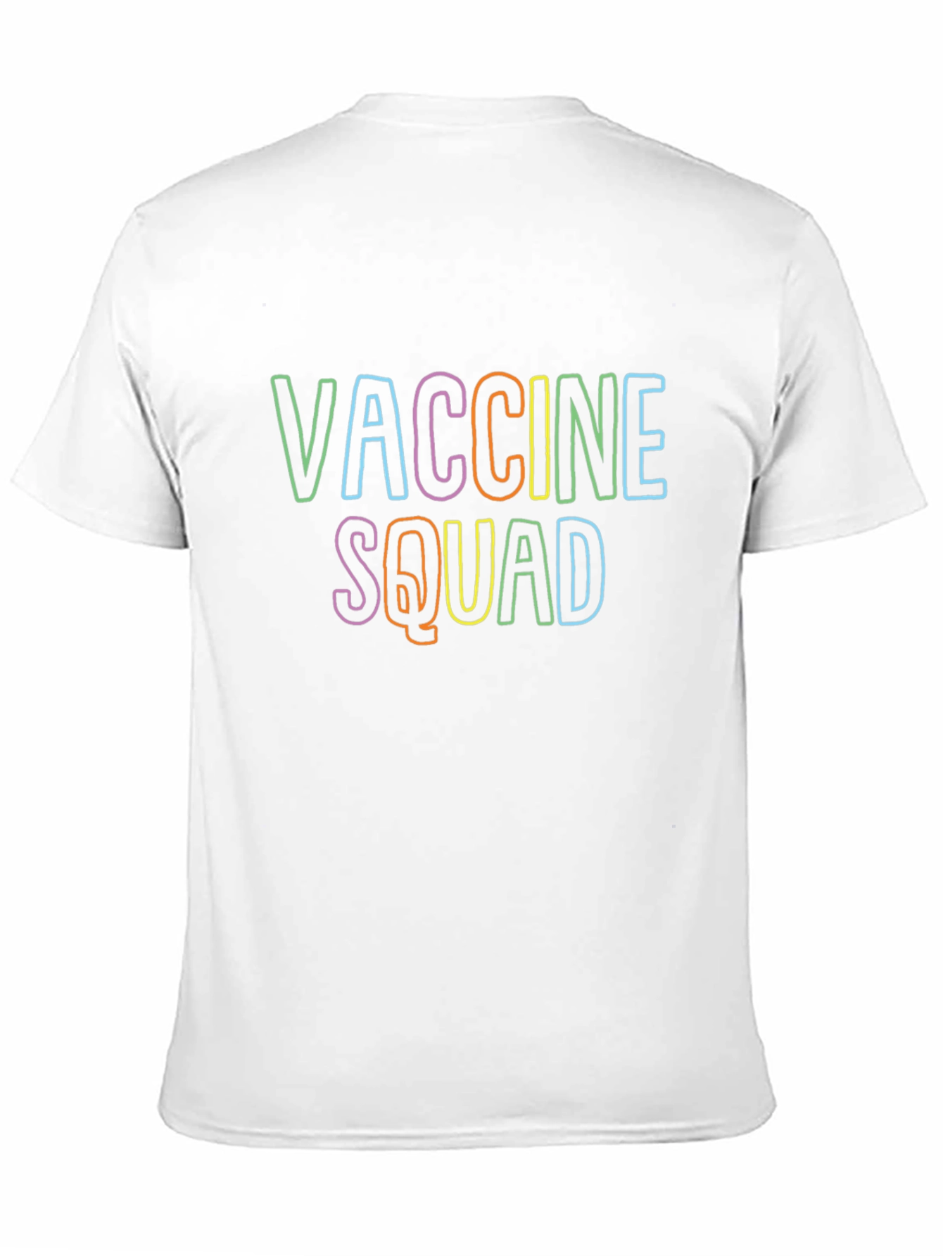 Vaccine Squad Graphic Tee - Trendy Comfort
