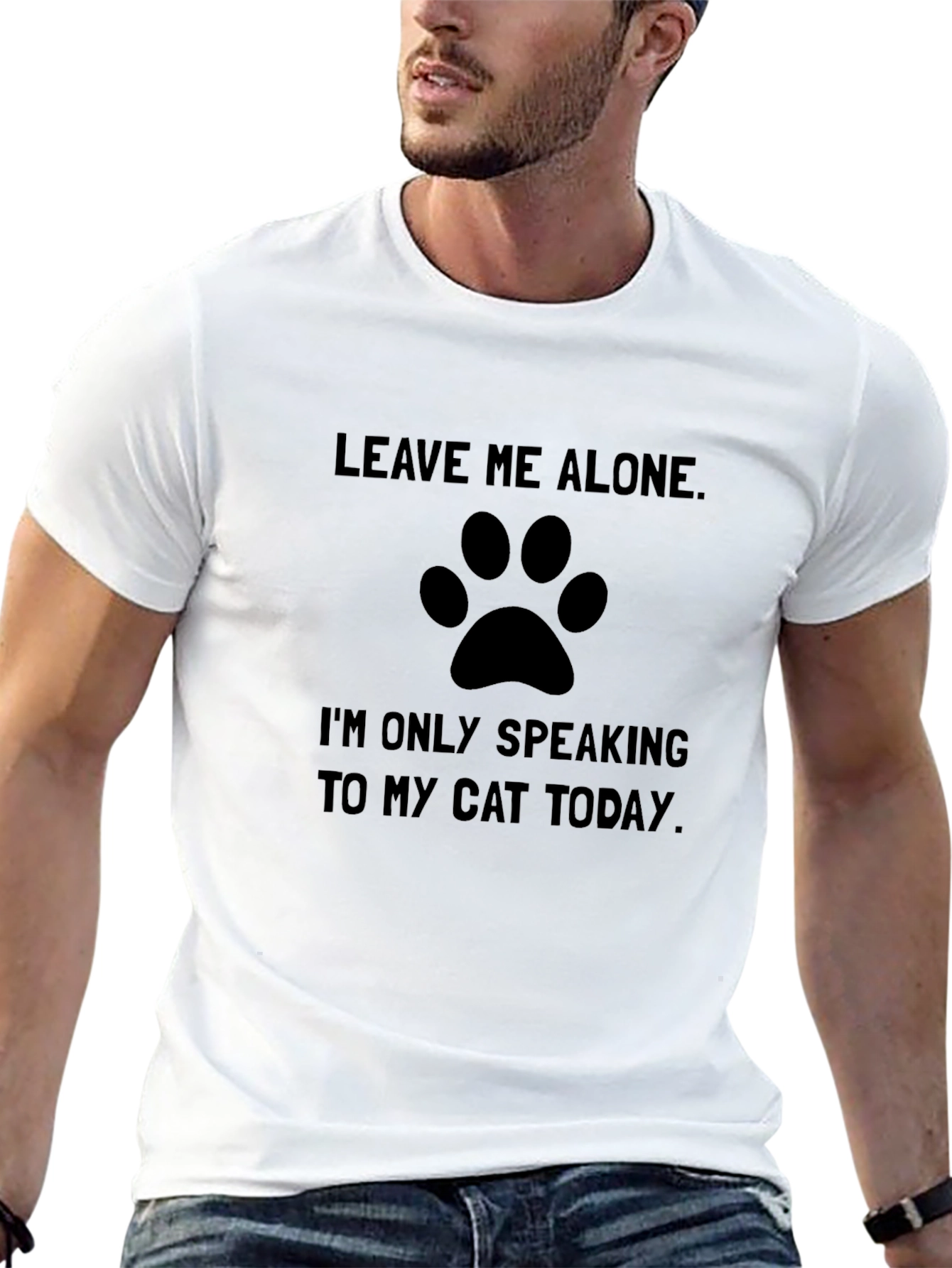 Leave Me Alone Cat Lover T-Shirt