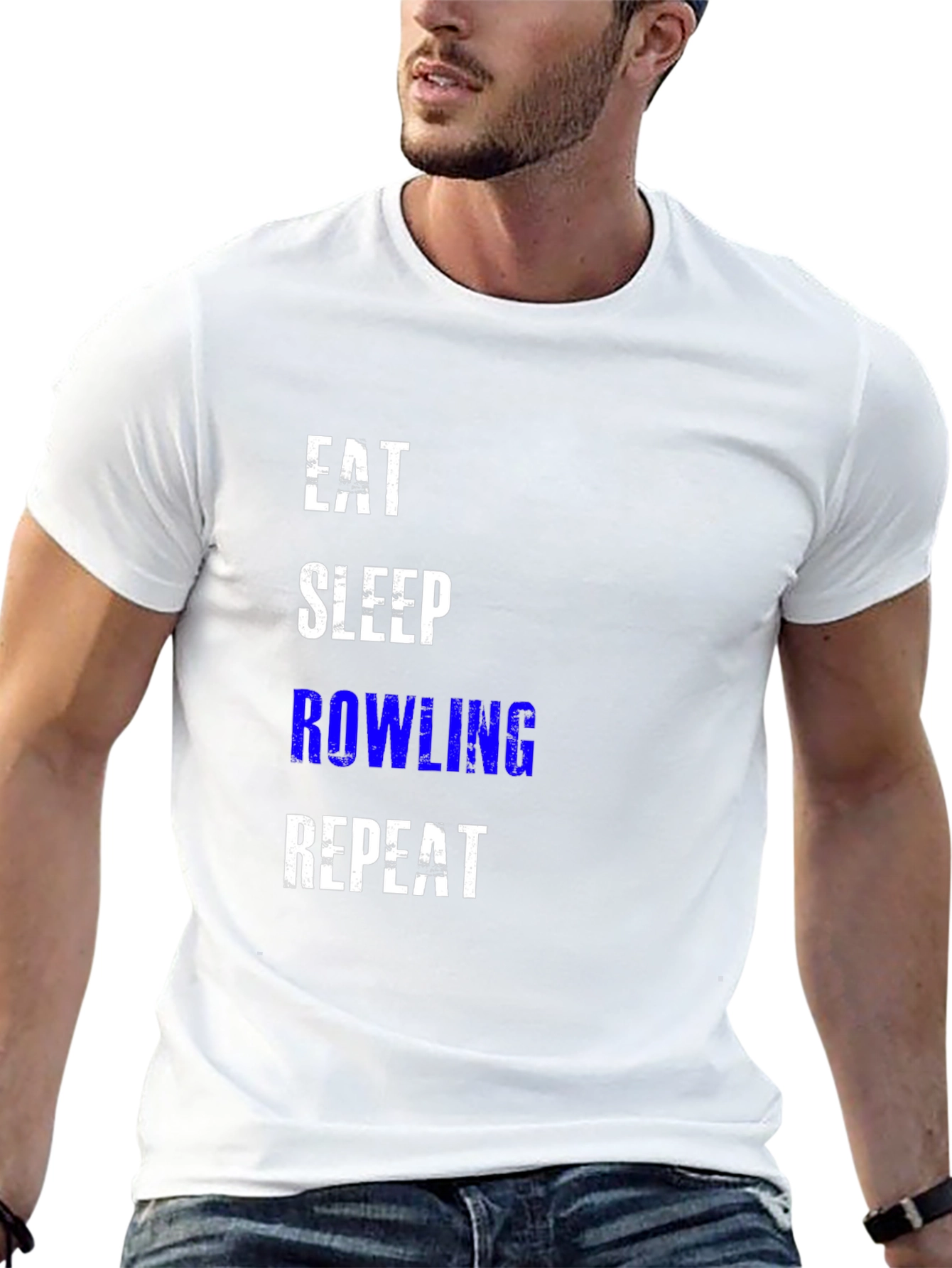 Eat Sleep Rowling Repeat T-Shirt