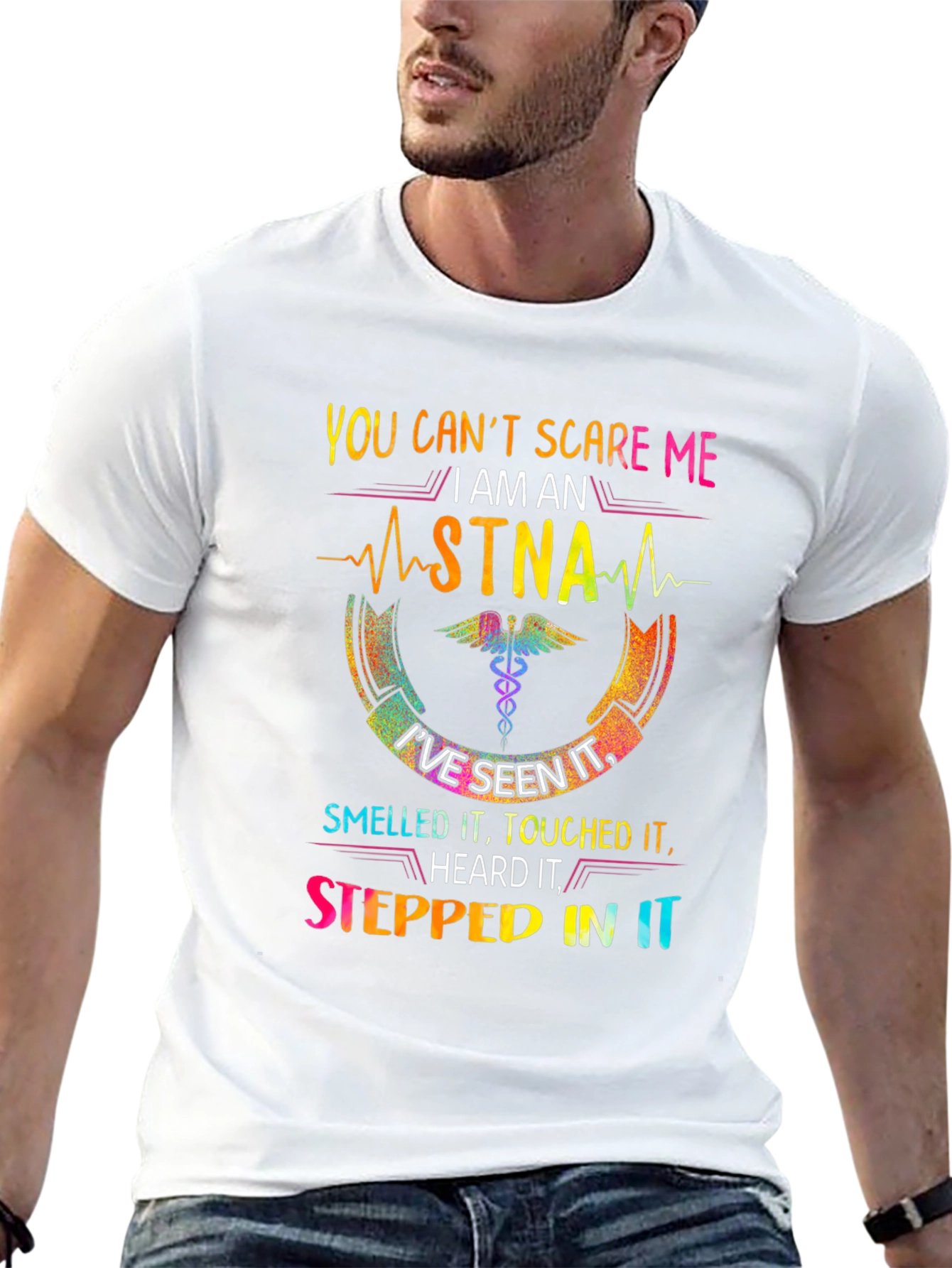STNA Pride T-Shirt - Seen It All! Nurse Apparel