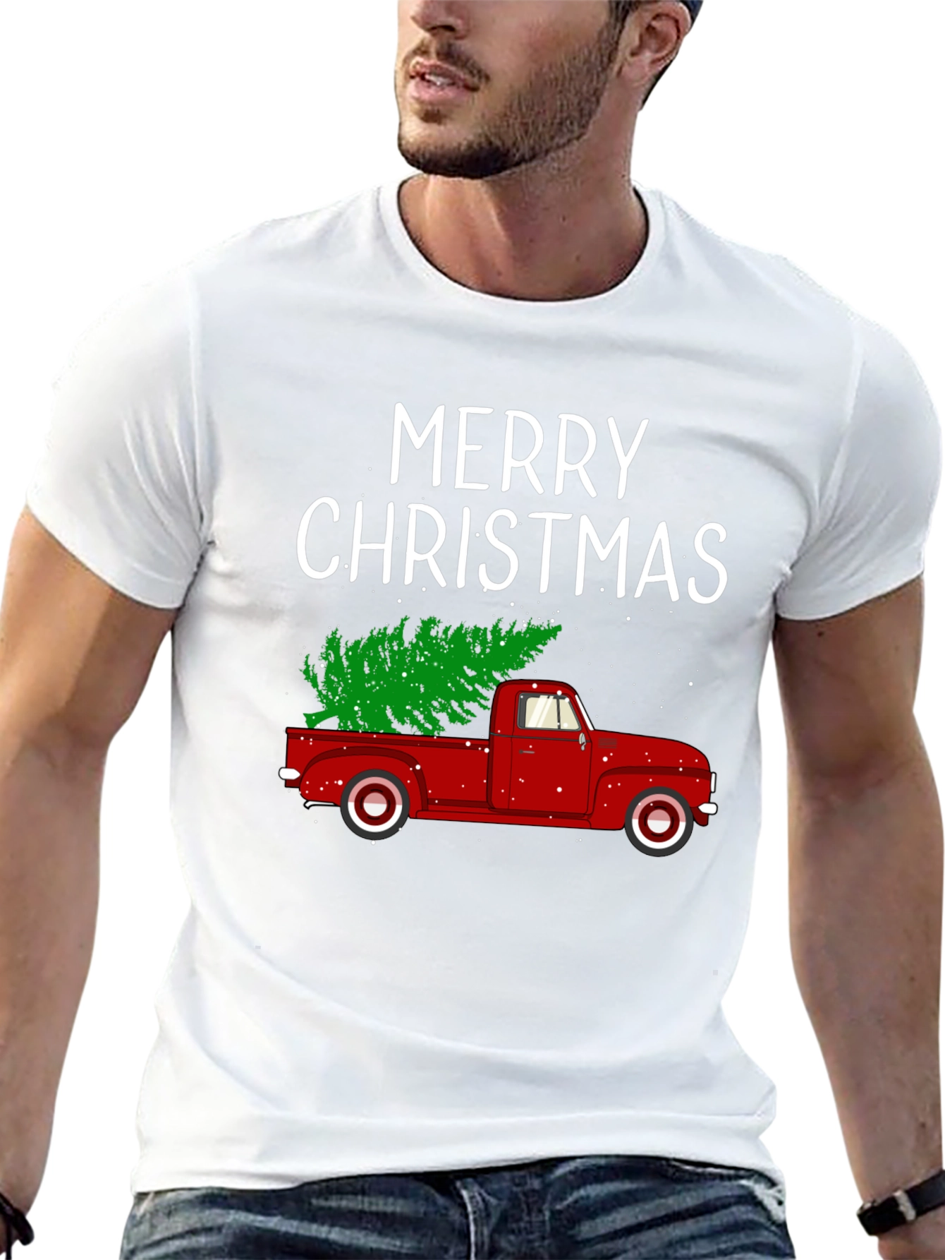 Merry Christmas Truck T-Shirt