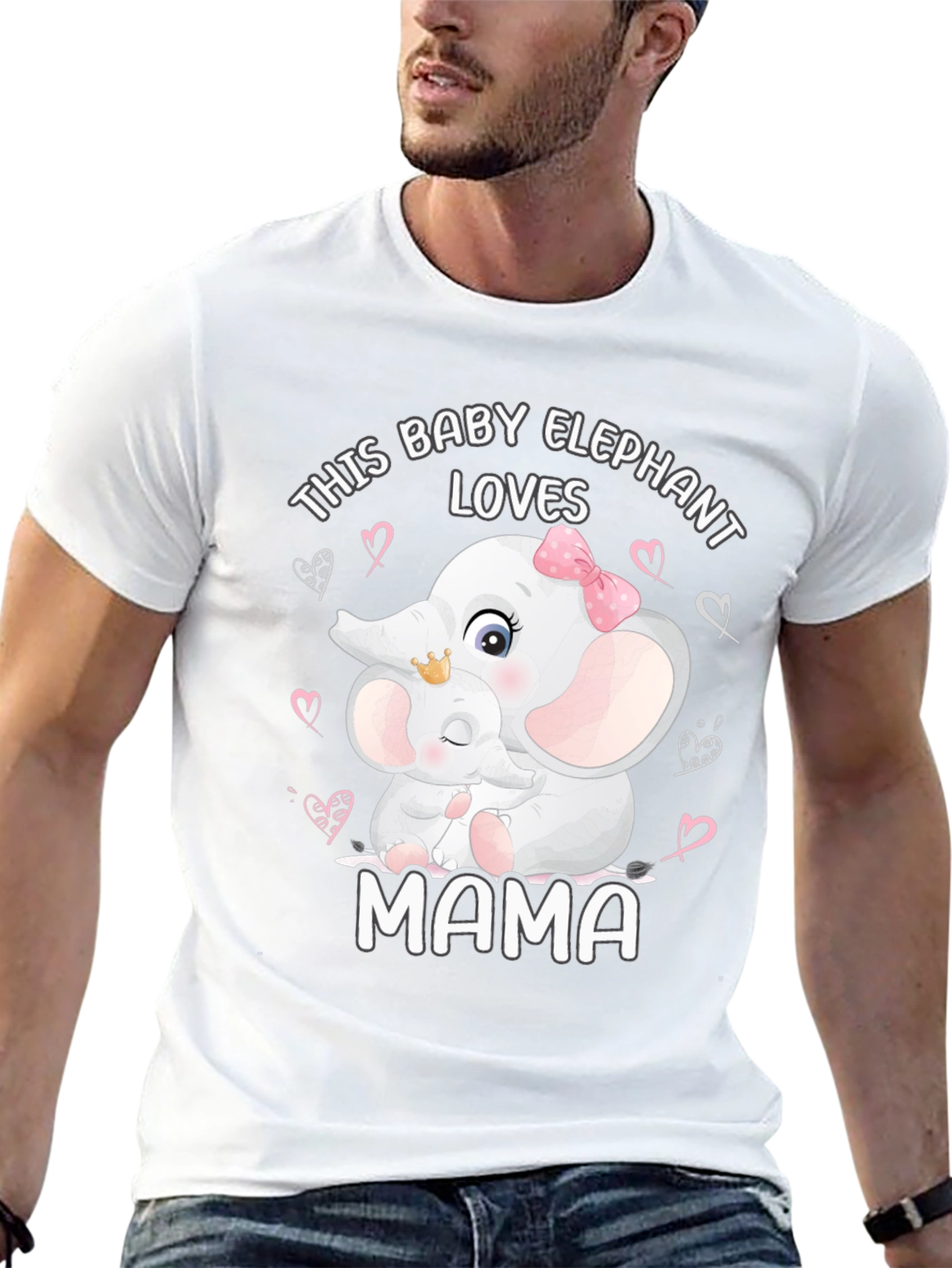 Elephant Mama Love T-Shirt