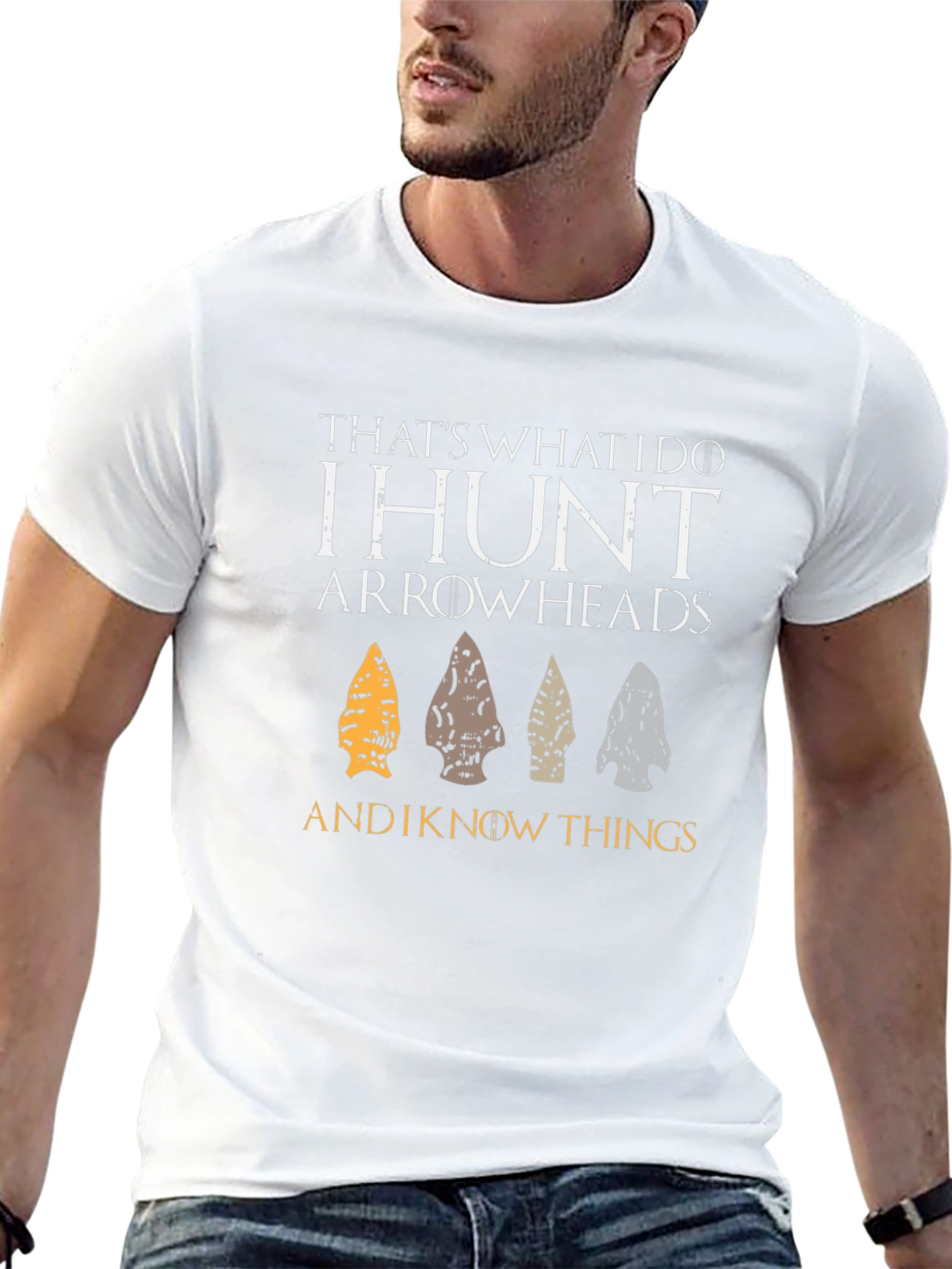 I Hunt Arrowheads T-Shirt